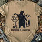 Scream In The Woods T-Shirt