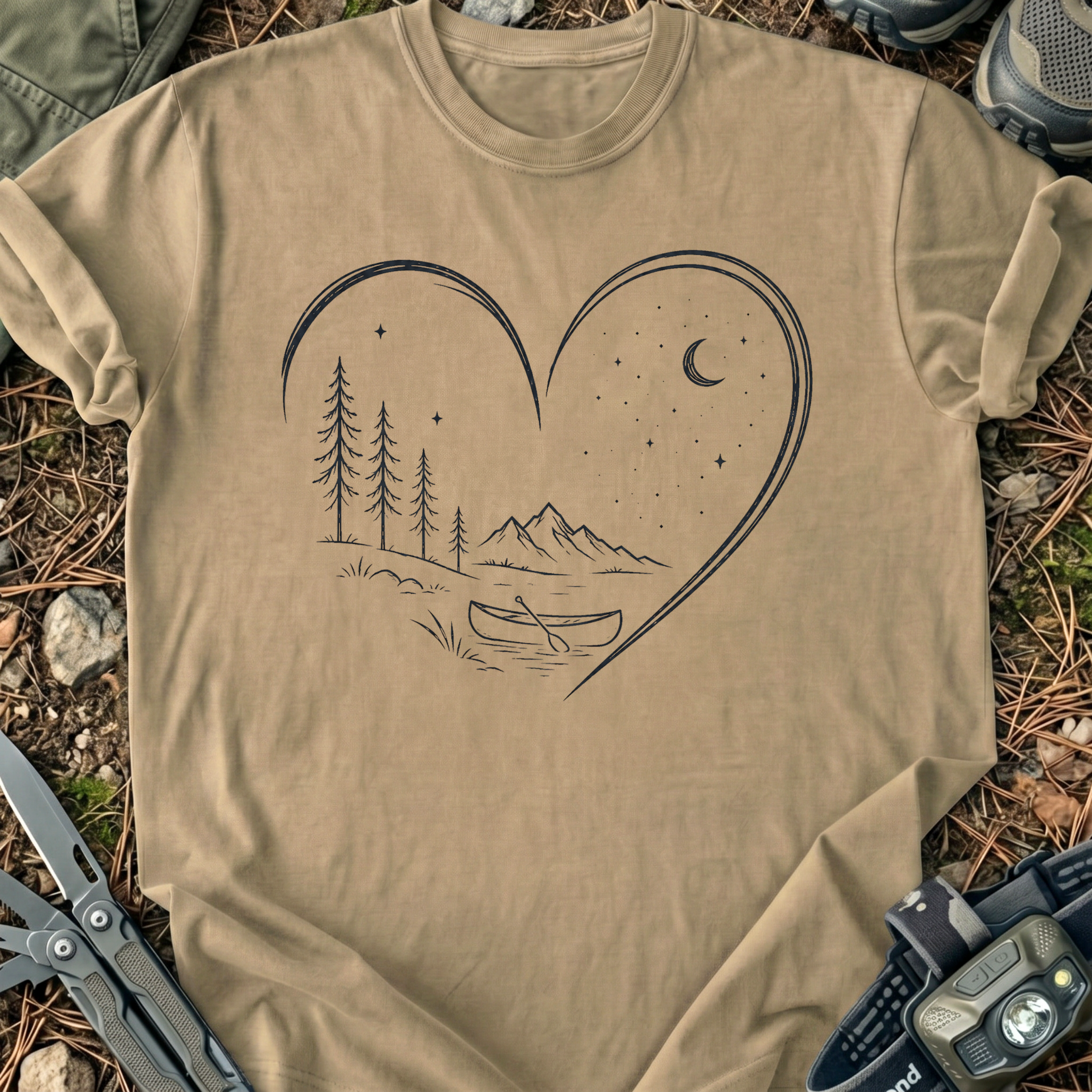 My Heart Belongs Outside T-Shirt