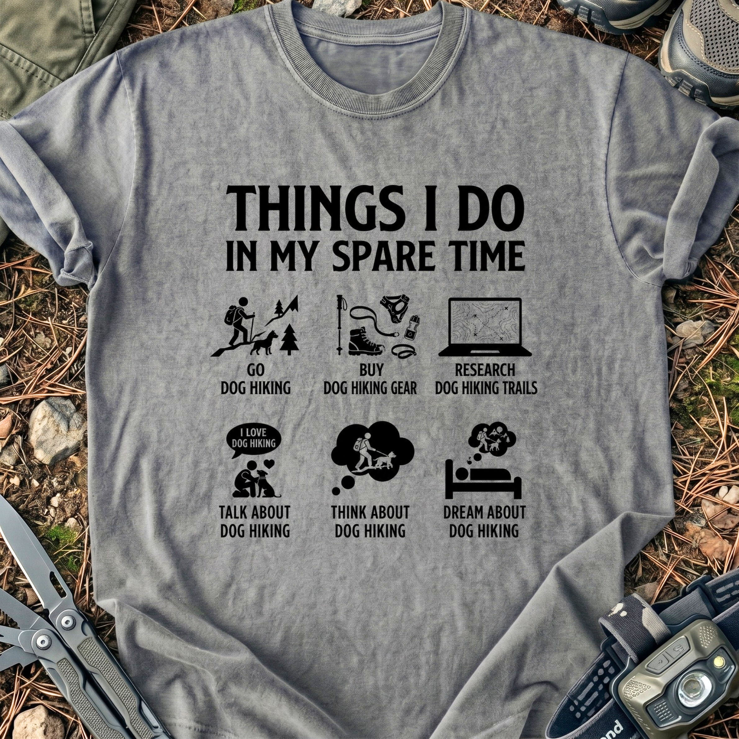 Dog Hiking T-Shirt
