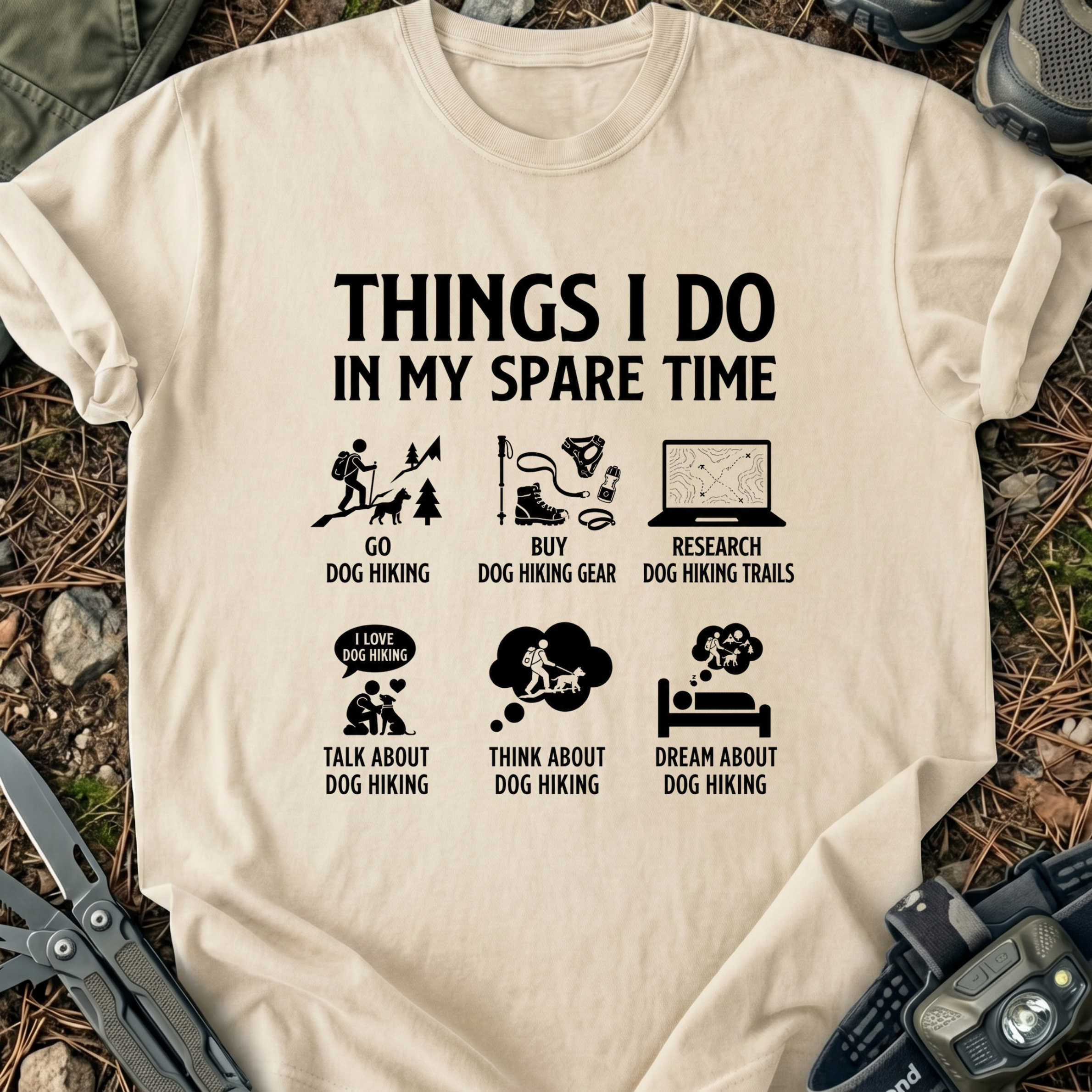 Dog Hiking T-Shirt
