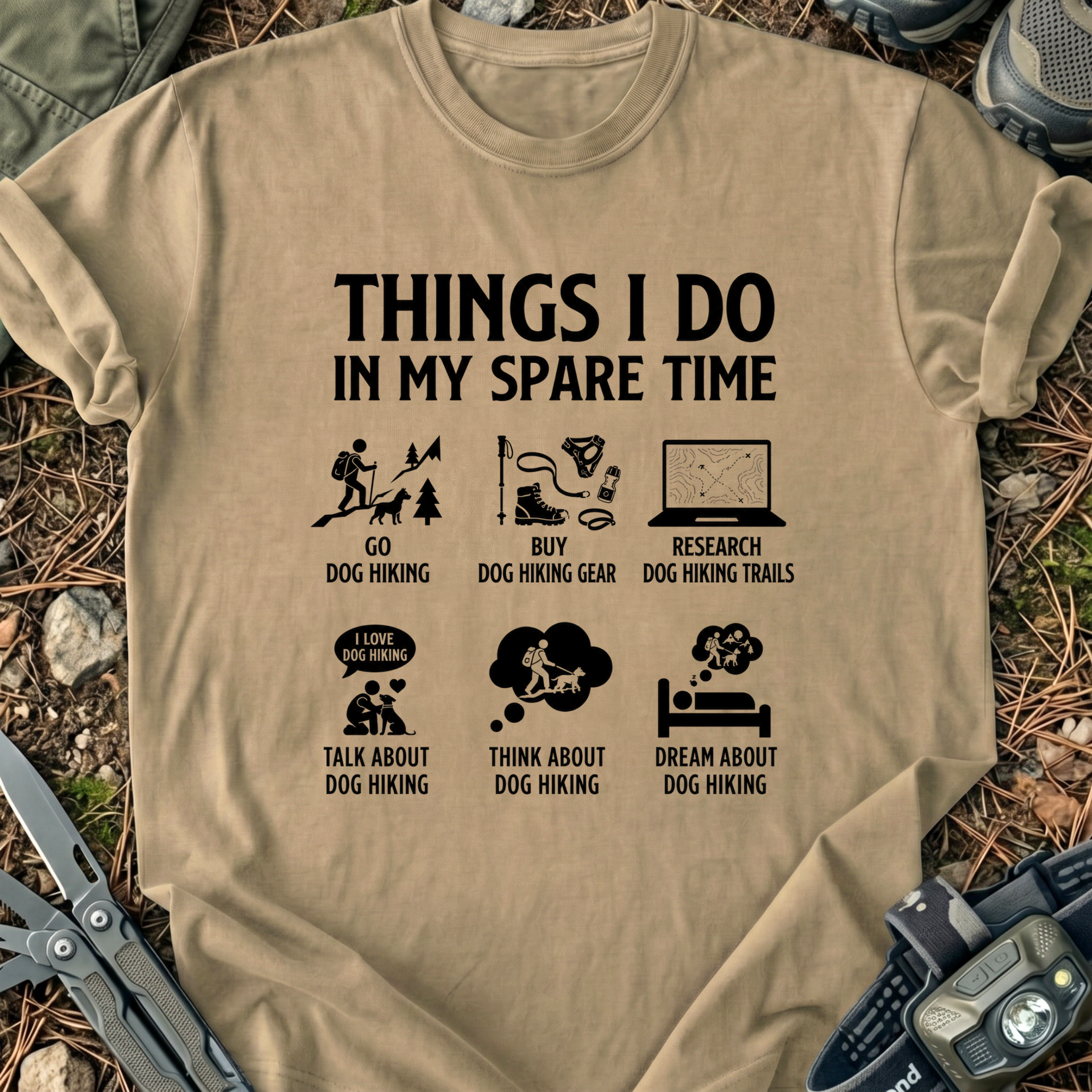 Dog Hiking T-Shirt
