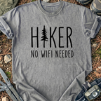 Hiker Without WiFi T-Shirt