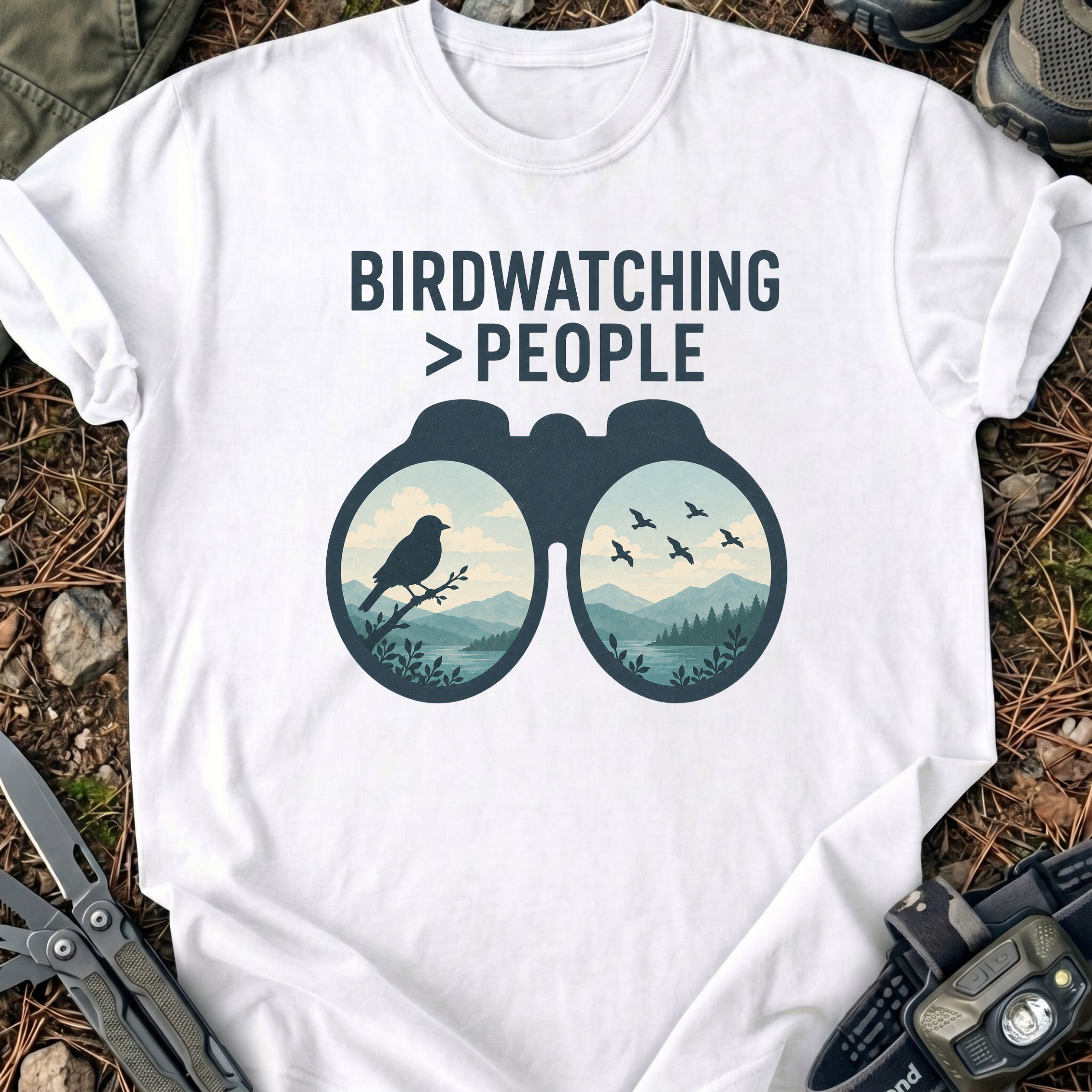 Birwatching > People T-Shirt