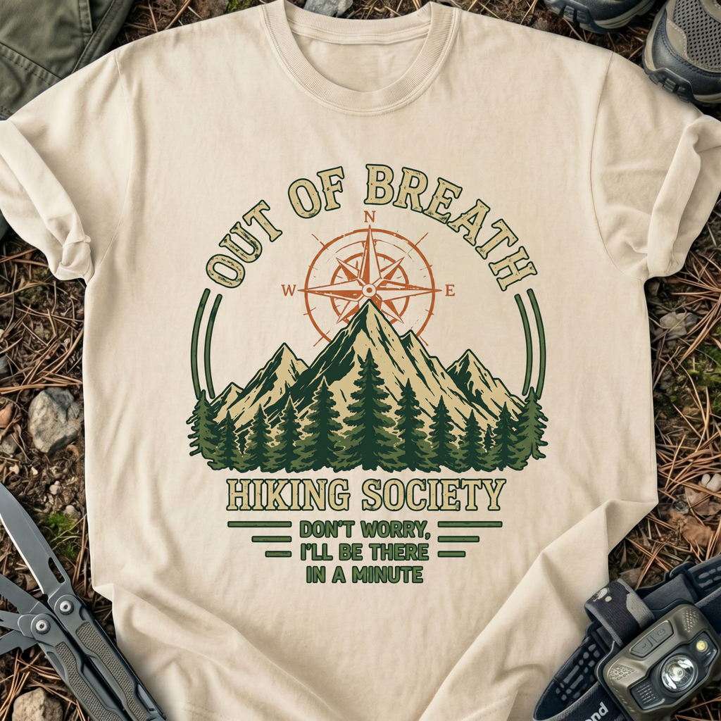 Out Of Breath Hiking T-Shirt