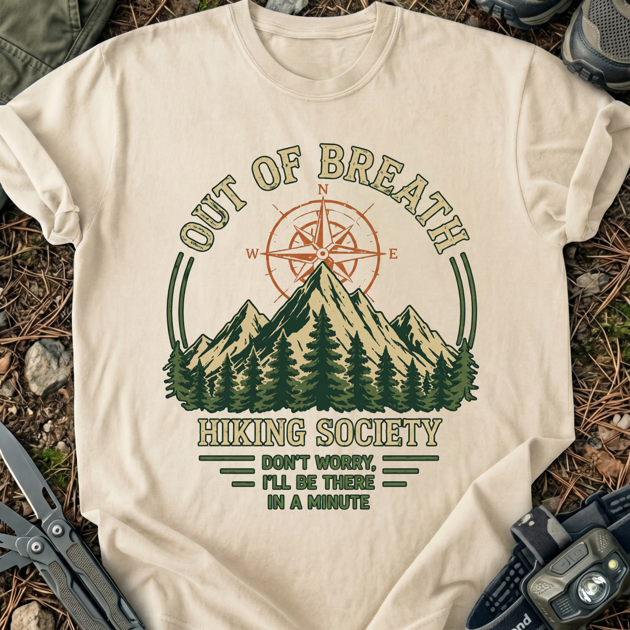 Out Of Breath Hiking T-Shirt