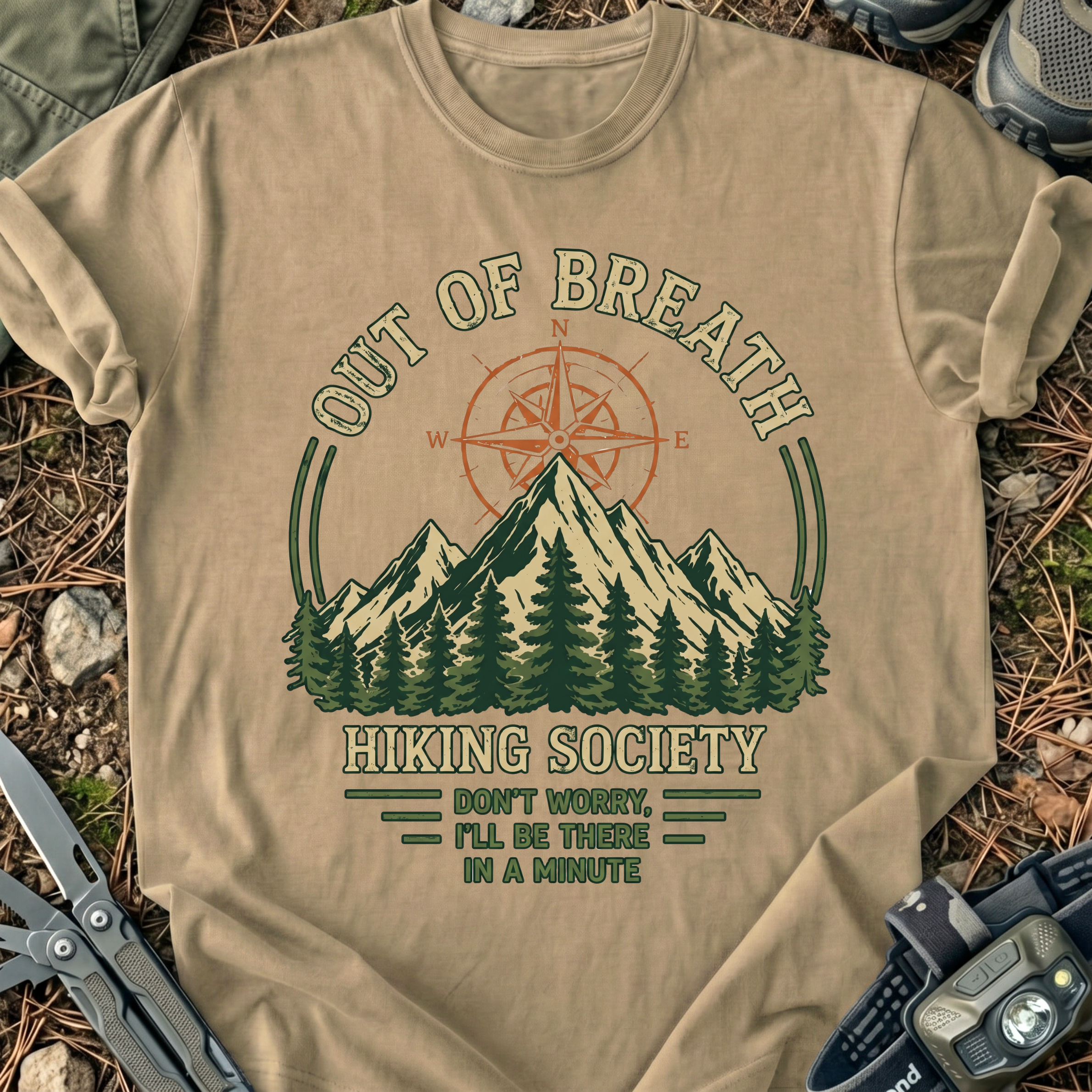 Out Of Breath Hiking T-Shirt