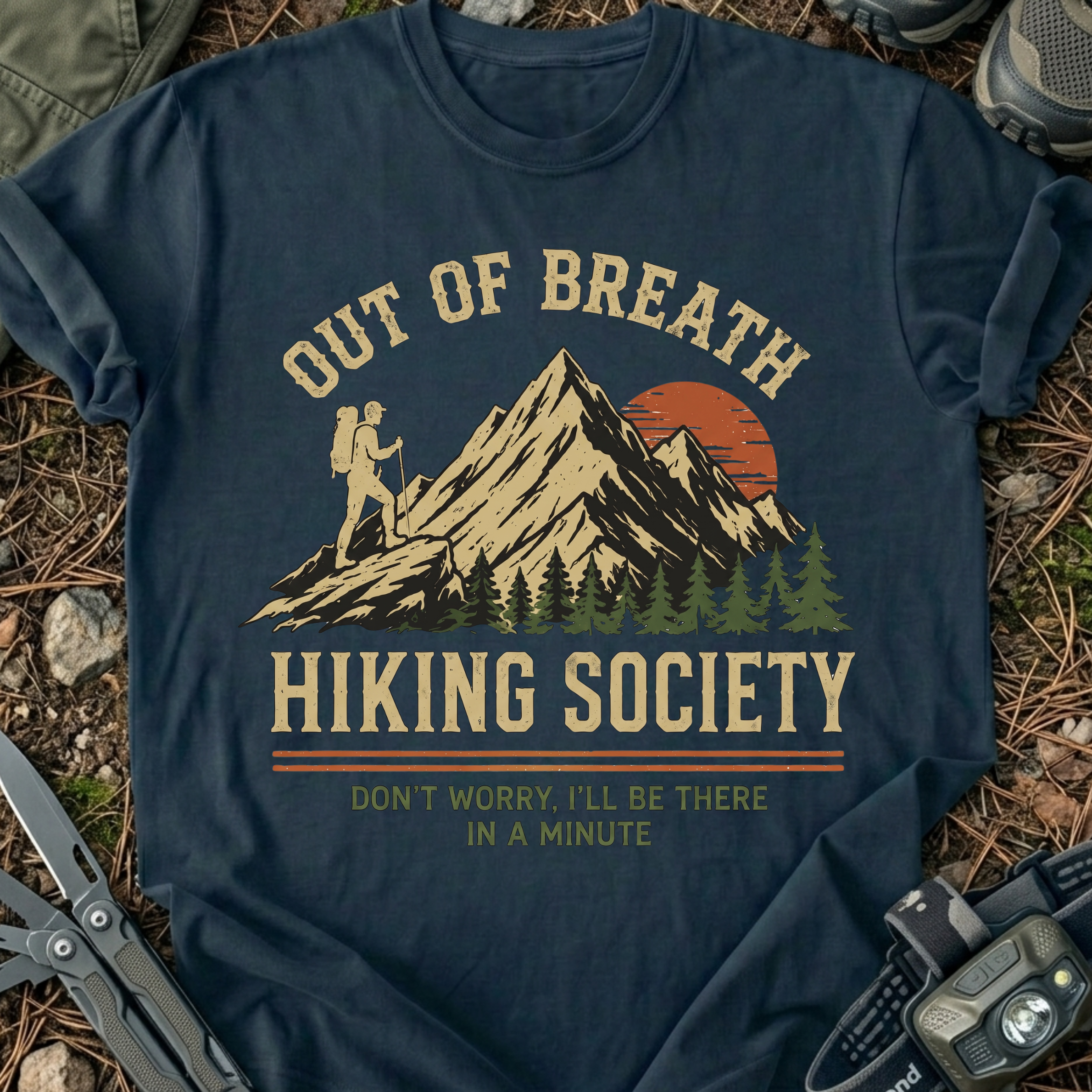 Be There In A Minute T-Shirt
