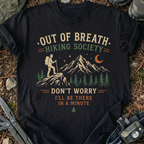 Out Of Breath Hiking Society T-Shirt
