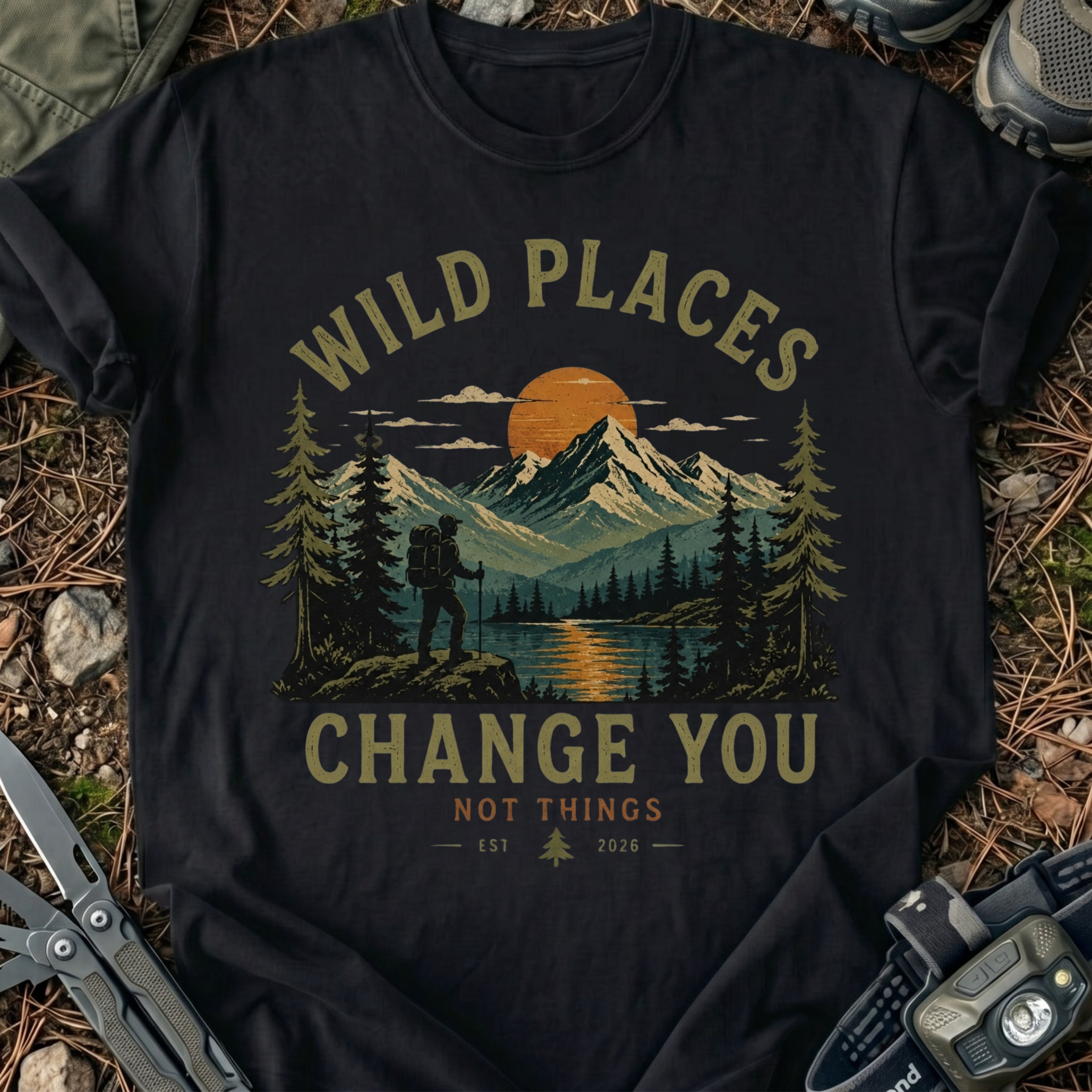 Wild Places Change Not Things T-Shirt