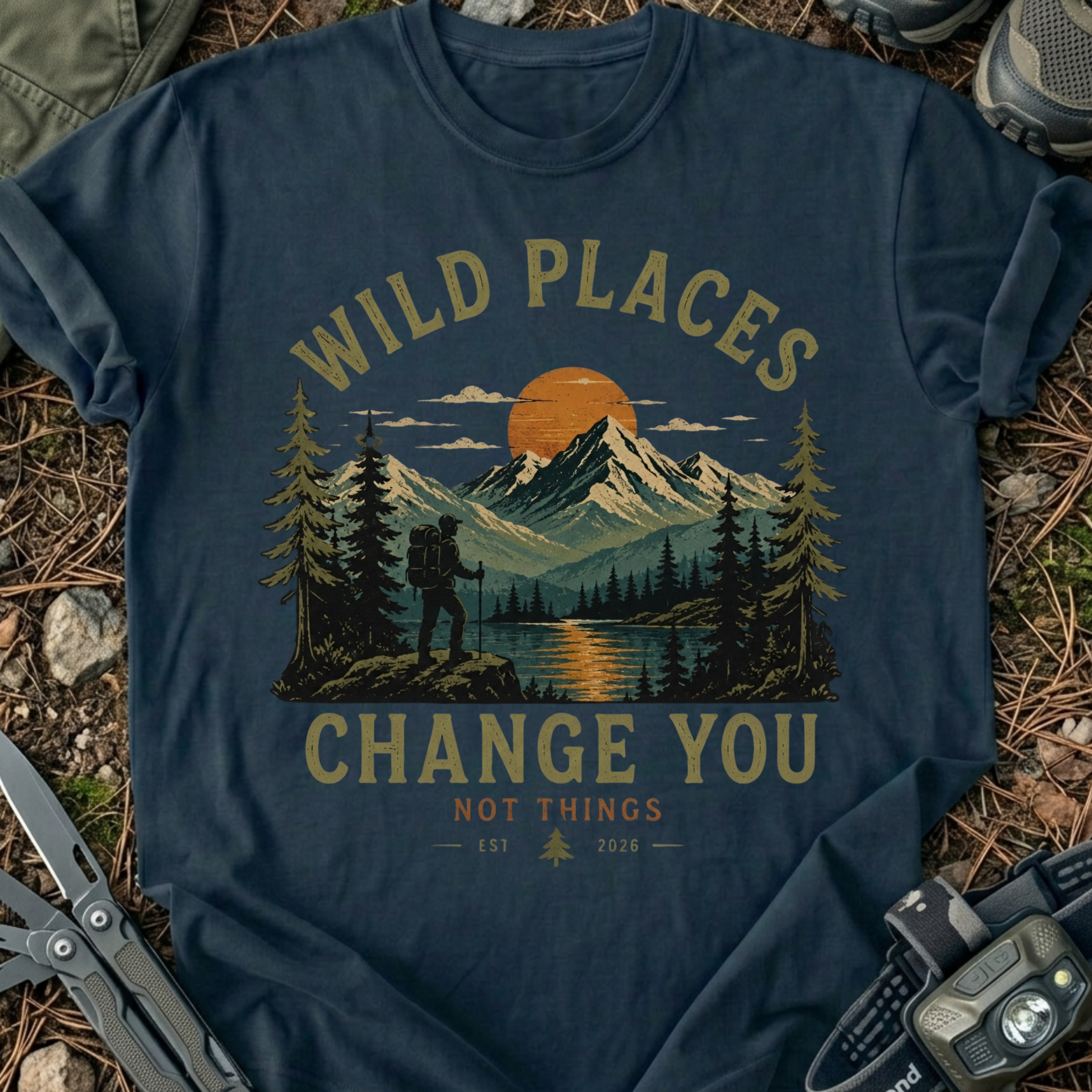Wild Places Change Not Things T-Shirt