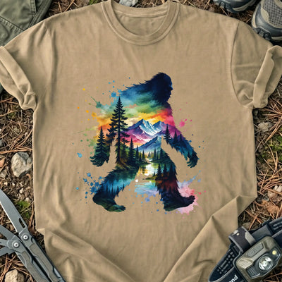 Colorful Bigfoot T-Shirt