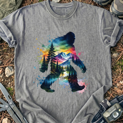 Colorful Bigfoot T-Shirt