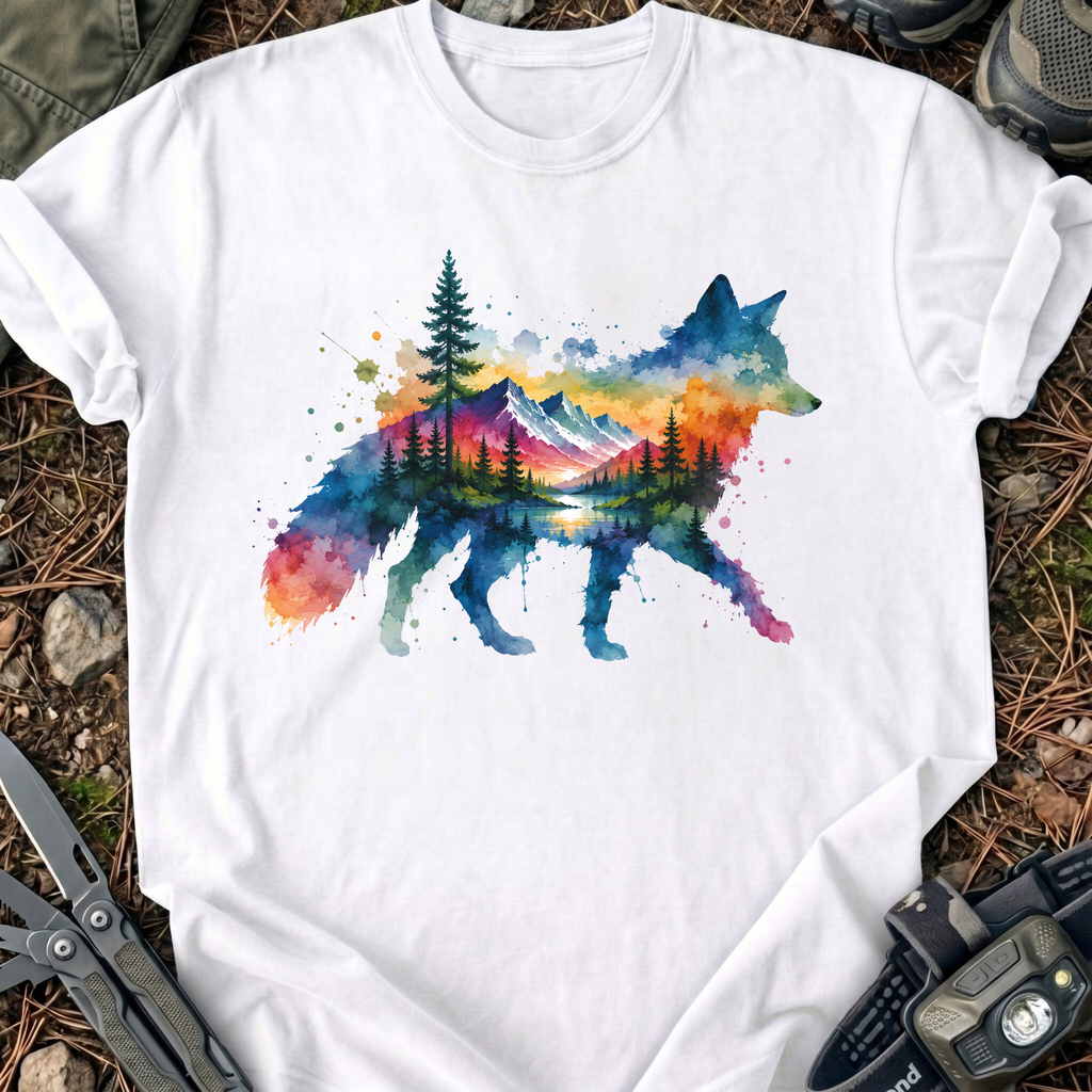 Fox In Watercolors T-Shirt