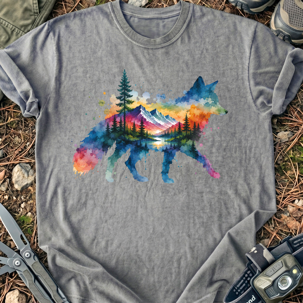 Fox In Watercolors T-Shirt