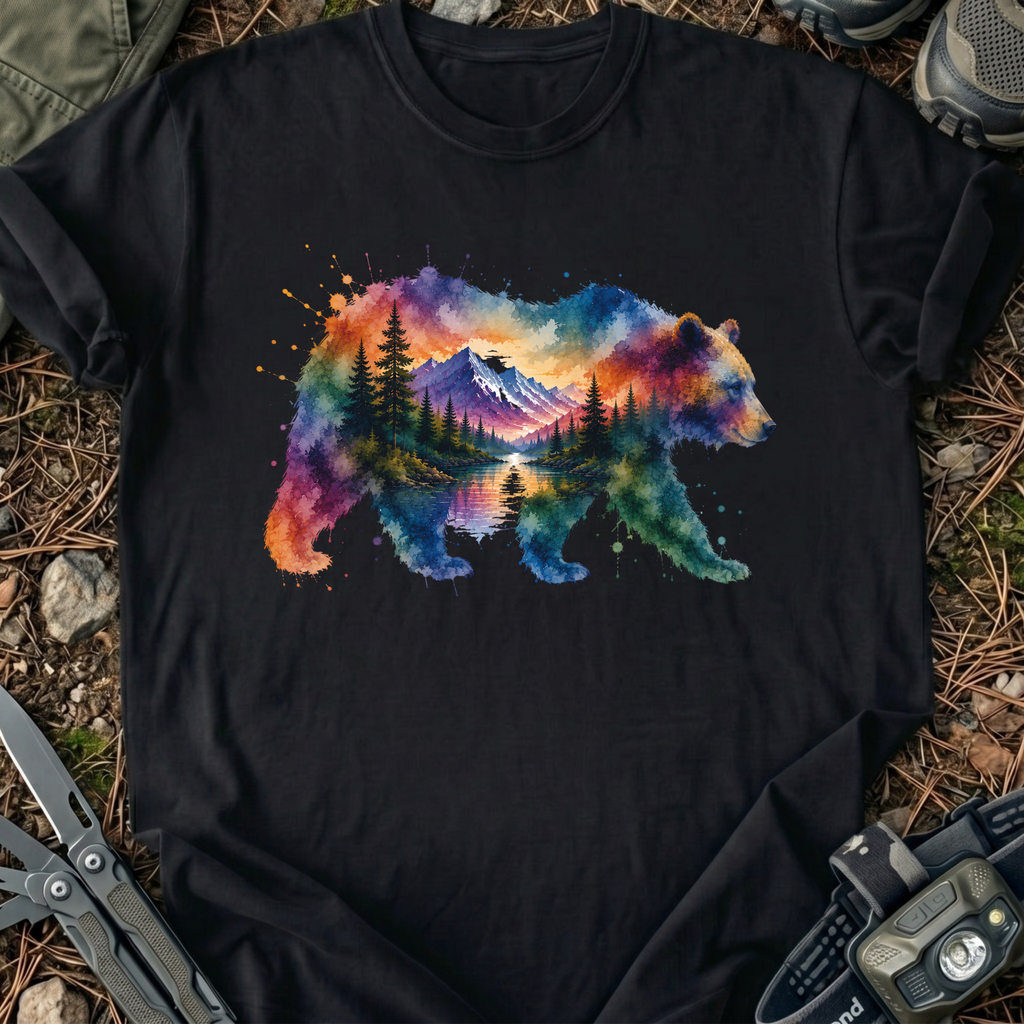 Bear In Watercolors T-Shirt