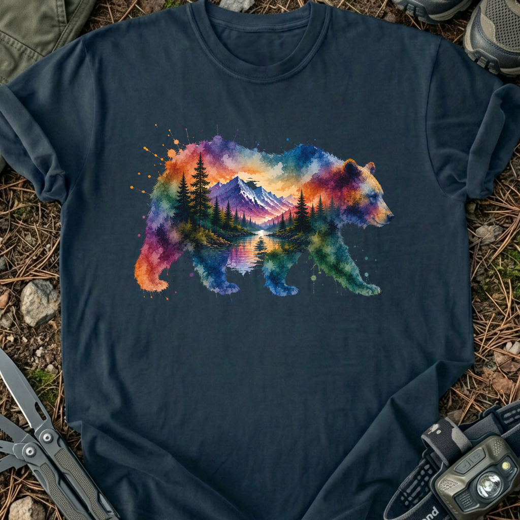 Bear In Watercolors T-Shirt