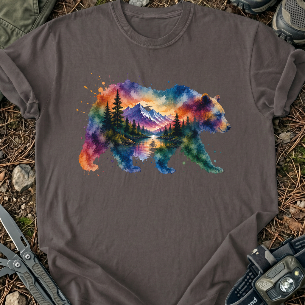 Bear In Watercolors T-Shirt