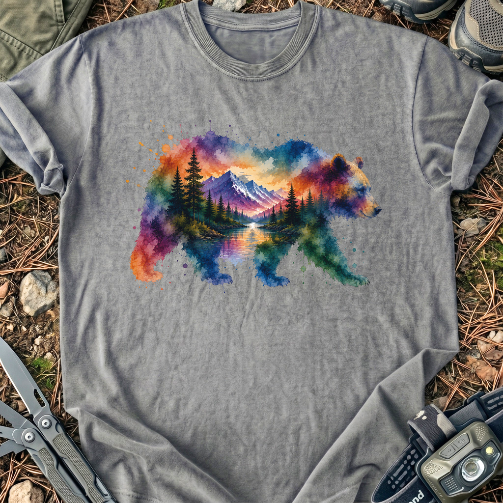 Bear In Watercolors T-Shirt