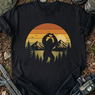 Bigfoot Heart T-Shirt