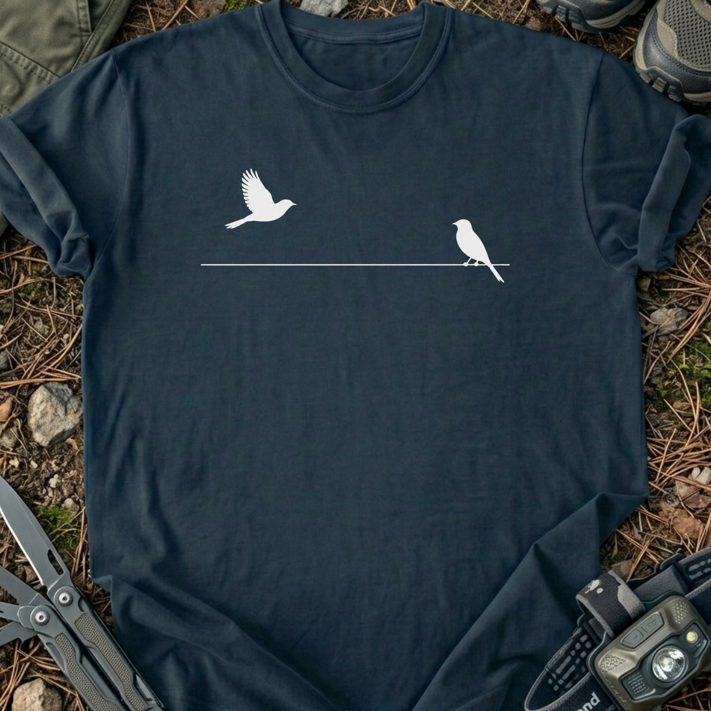 Sitting Birds T-Shirt