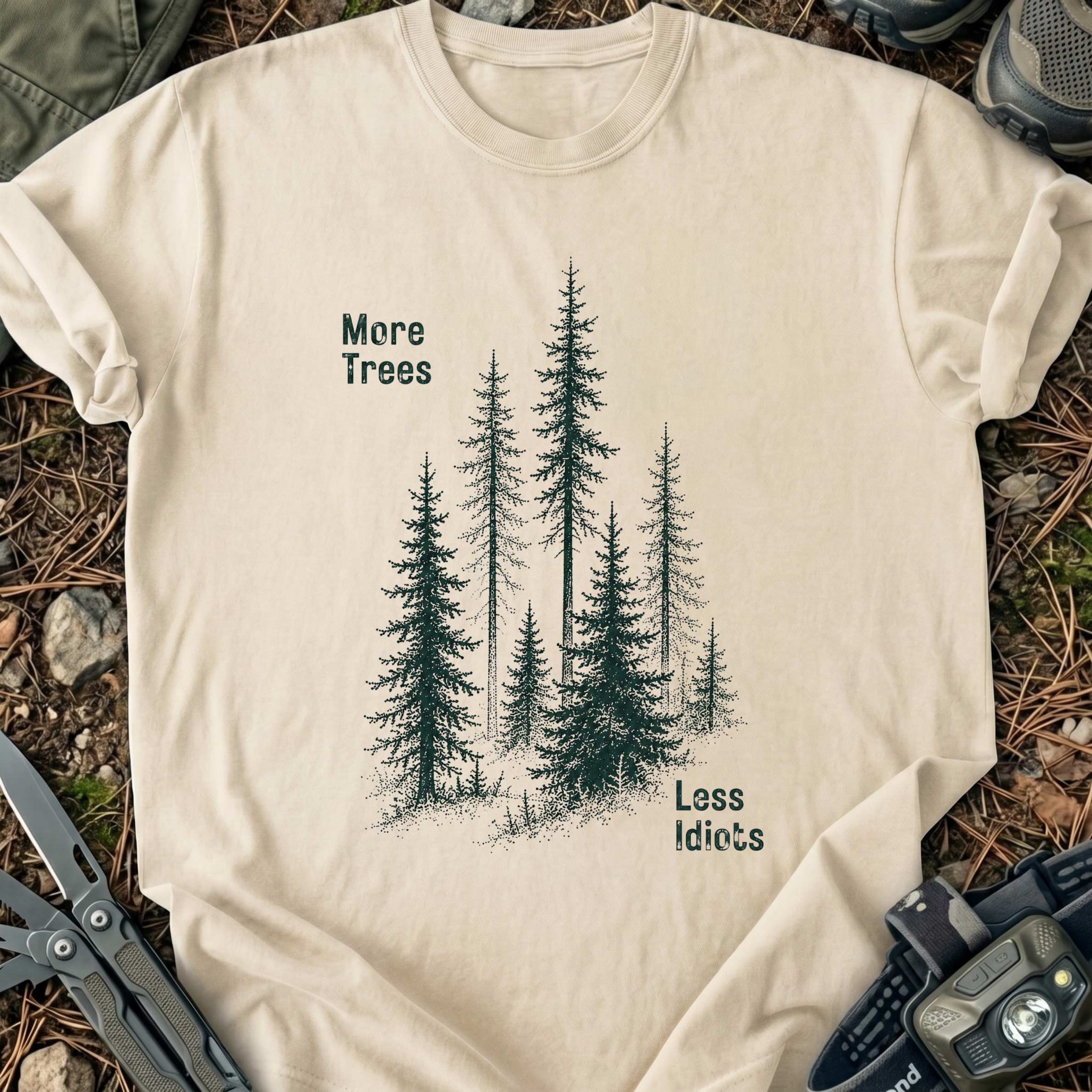 More Trees Less Idiots T-Shirt
