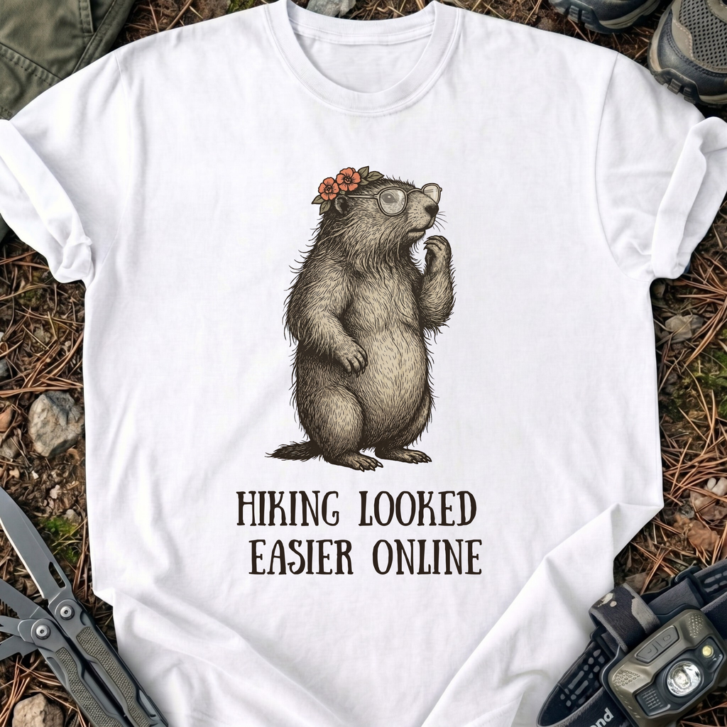 Hiking Looked Easier T-Shirt