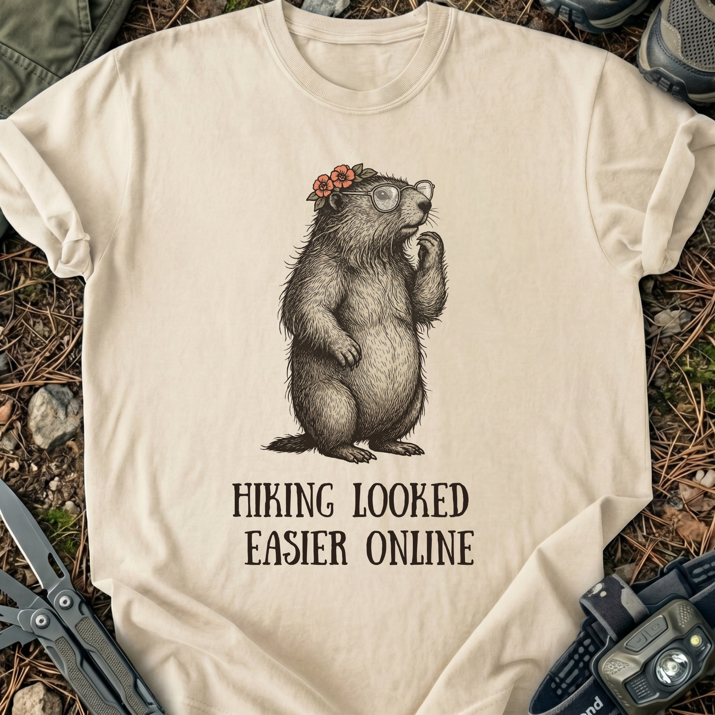 Hiking Looked Easier T-Shirt