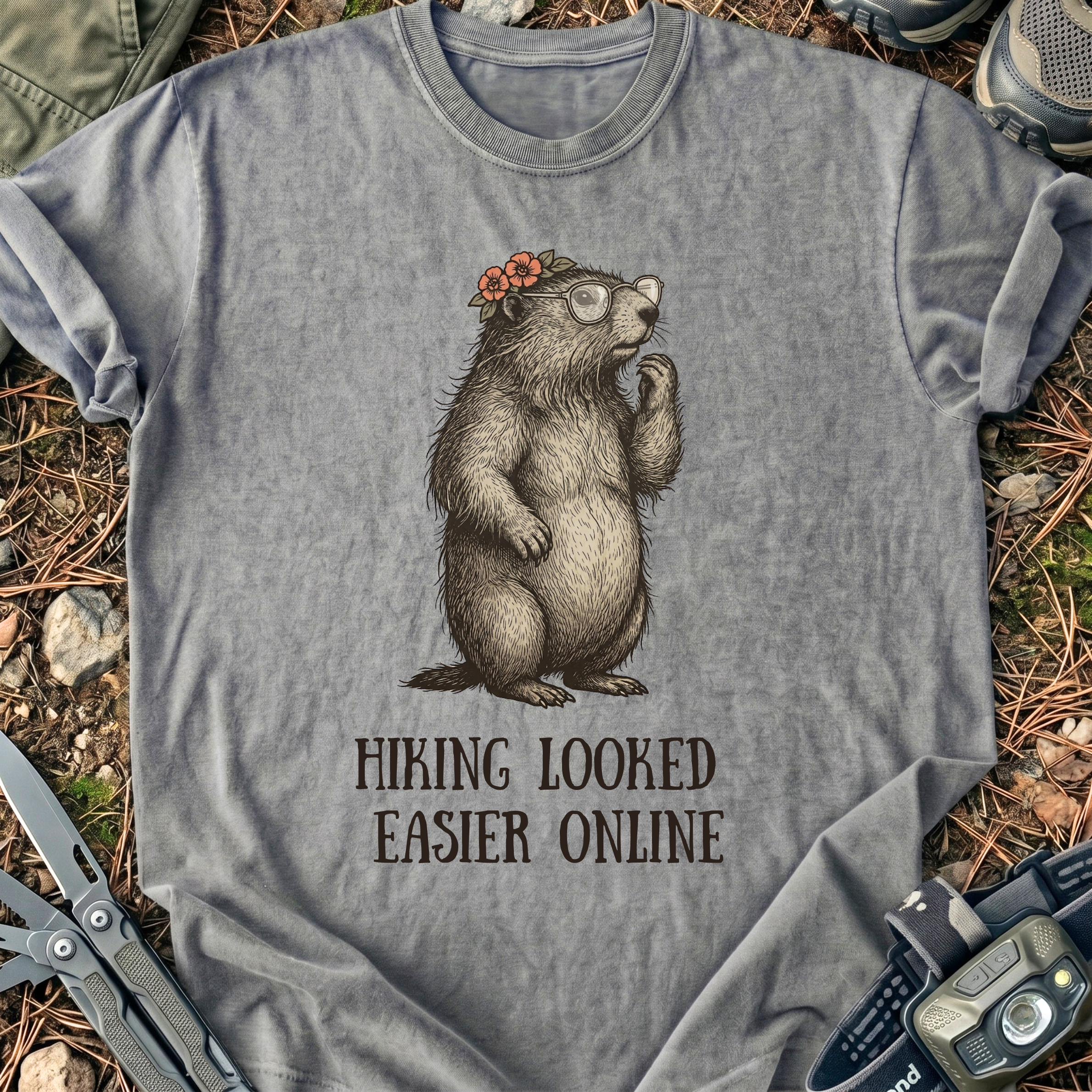 Hiking Looked Easier T-Shirt