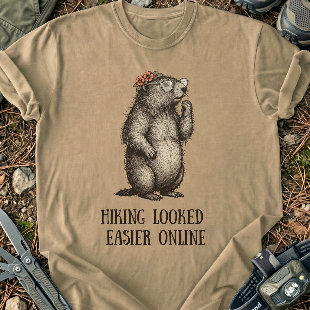 Hiking Looked Easier T-Shirt