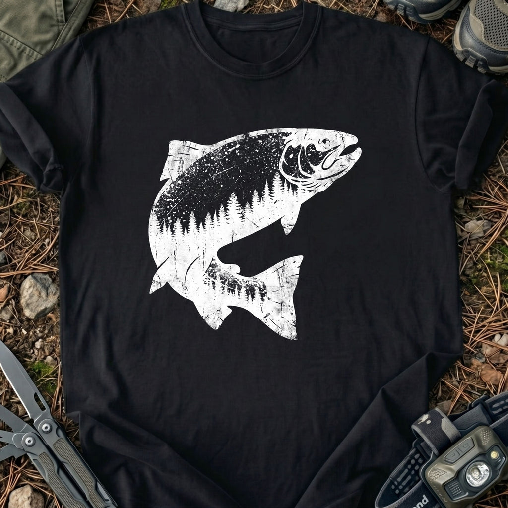 Fish & Mountains T-Shirt