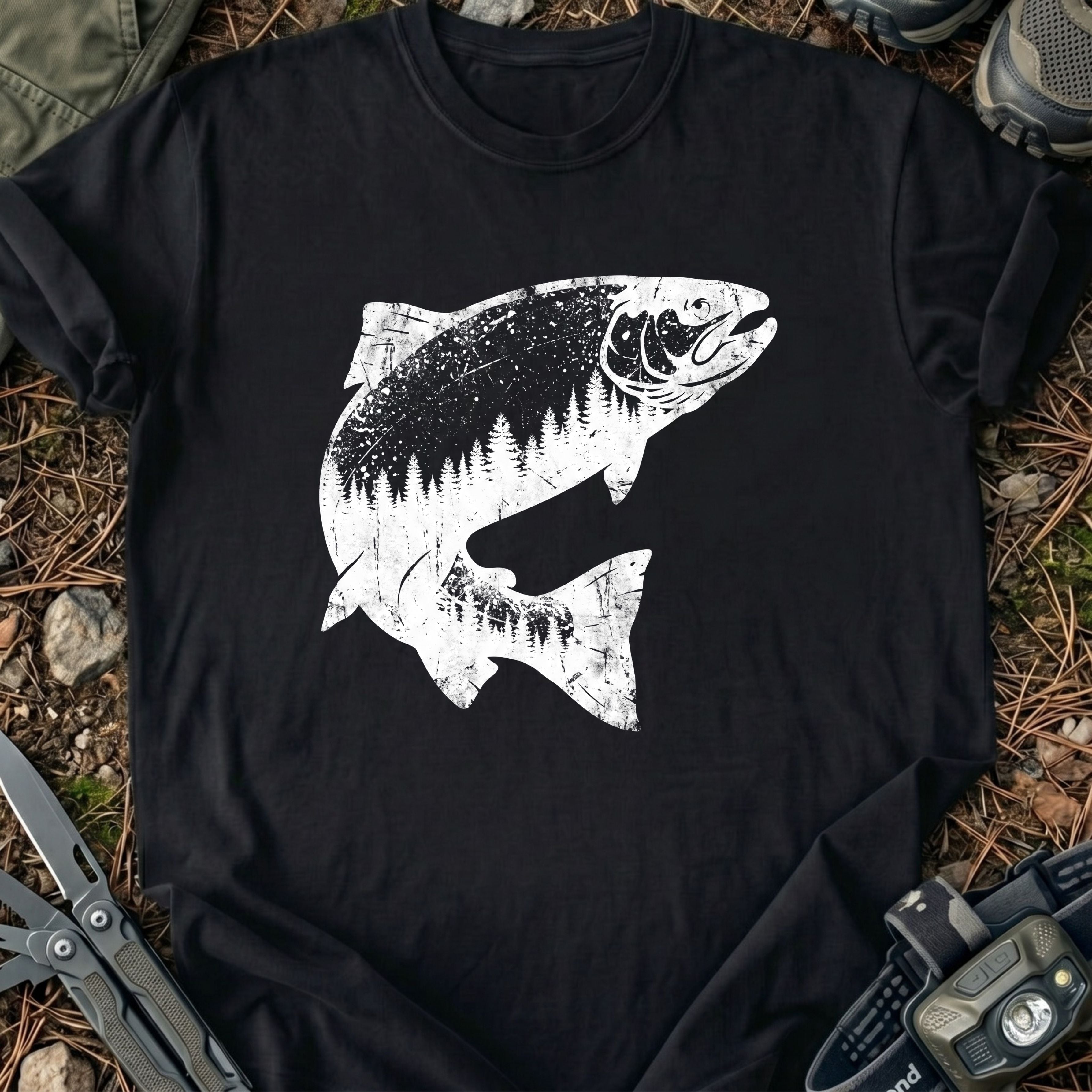 Fish & Mountains T-Shirt