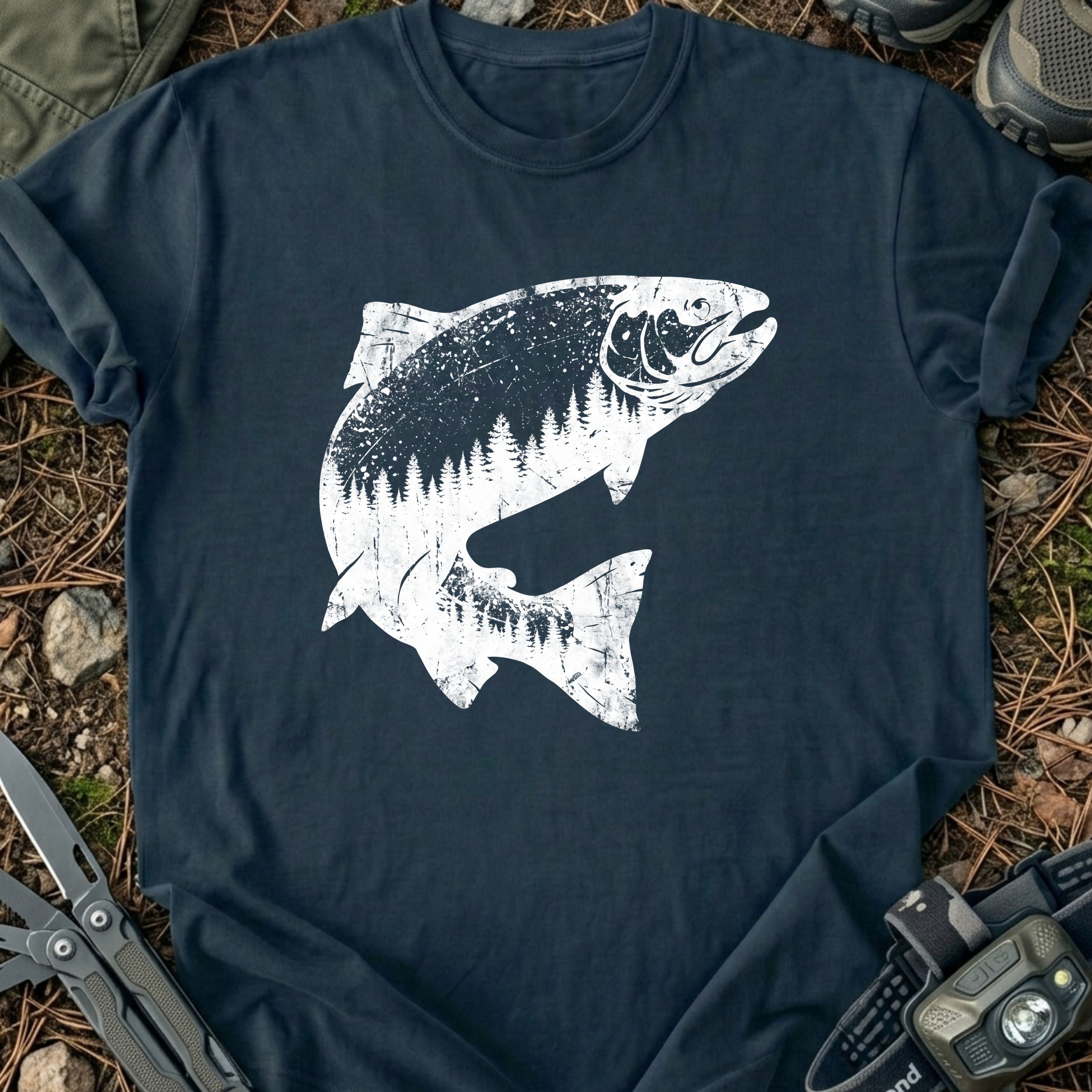 Fish & Mountains T-Shirt