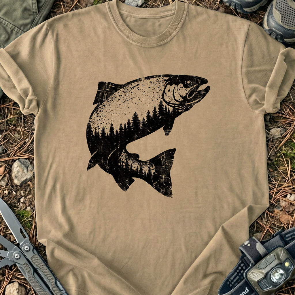 Fish & Mountains T-Shirt