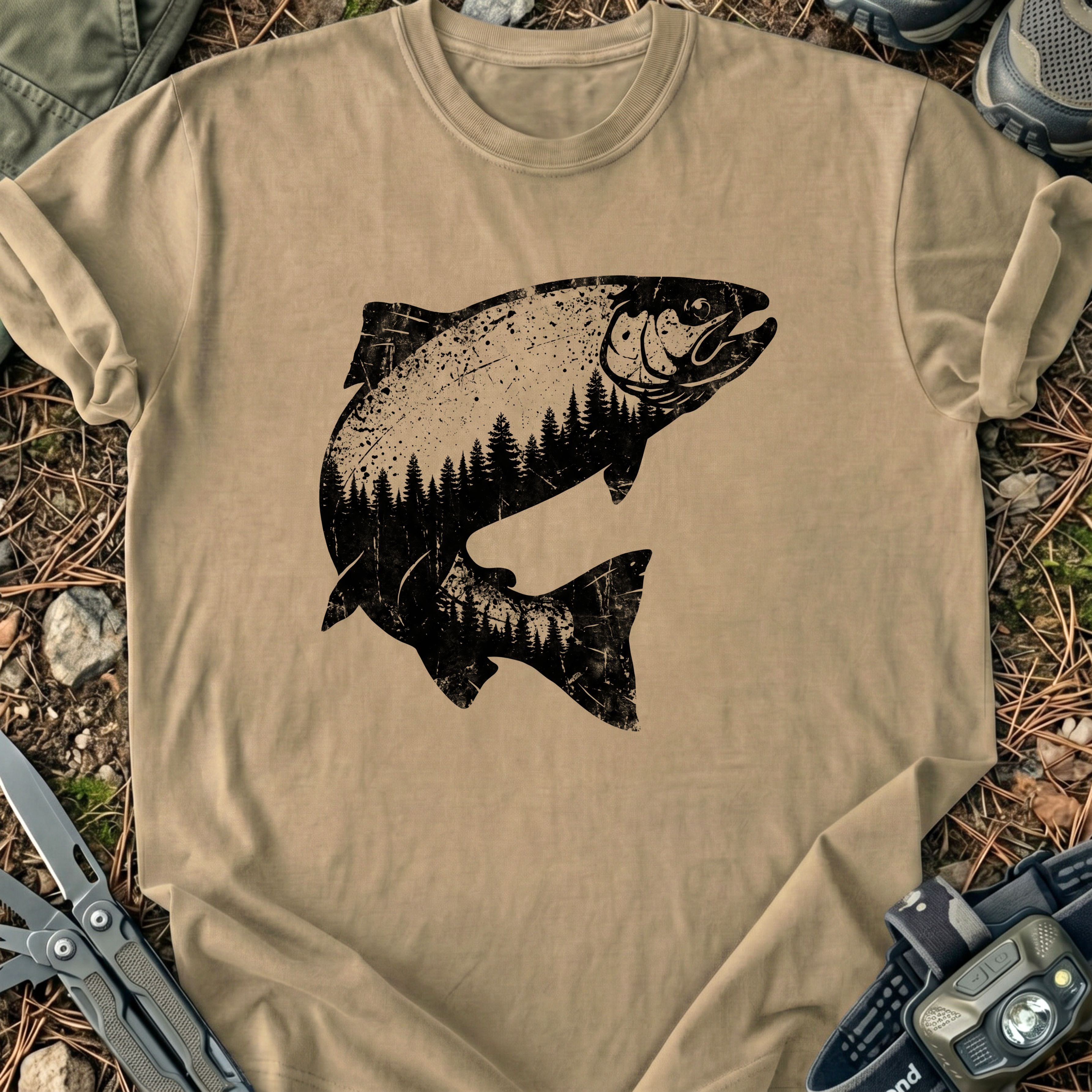 Fish & Mountains T-Shirt