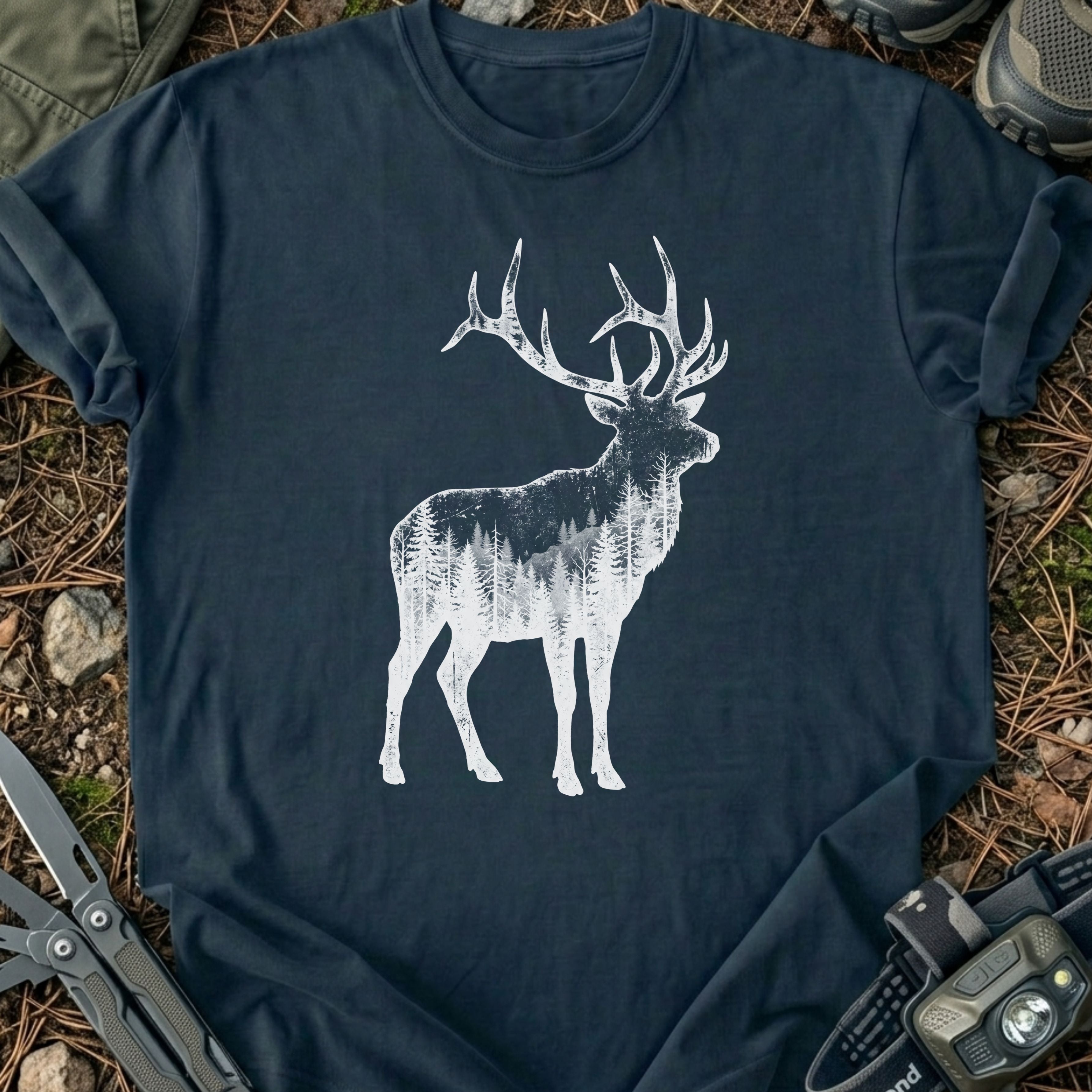Deer & Mountains T-Shirt