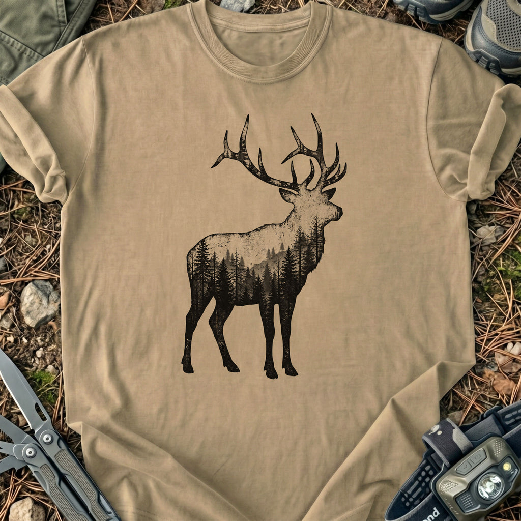 Deer & Mountains T-Shirt