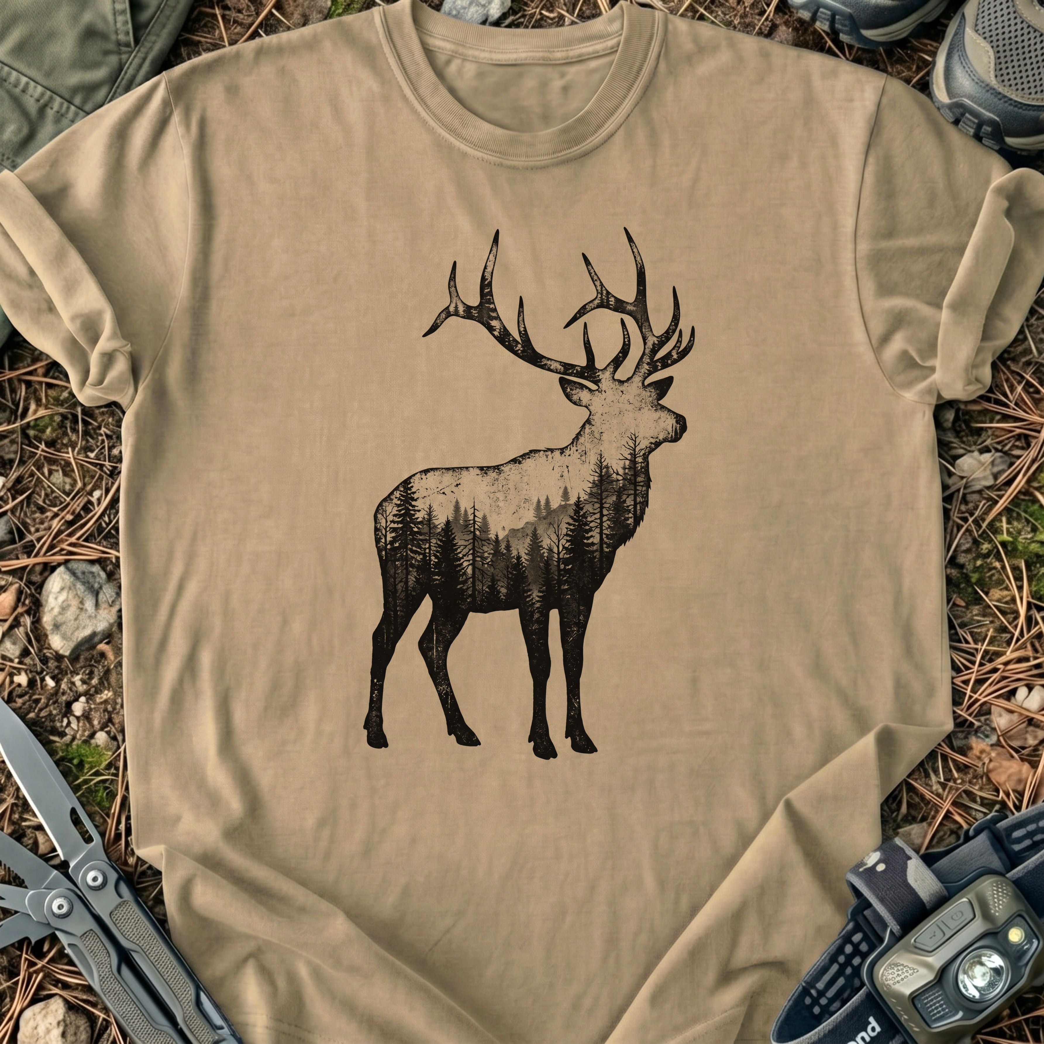 Deer & Mountains T-Shirt