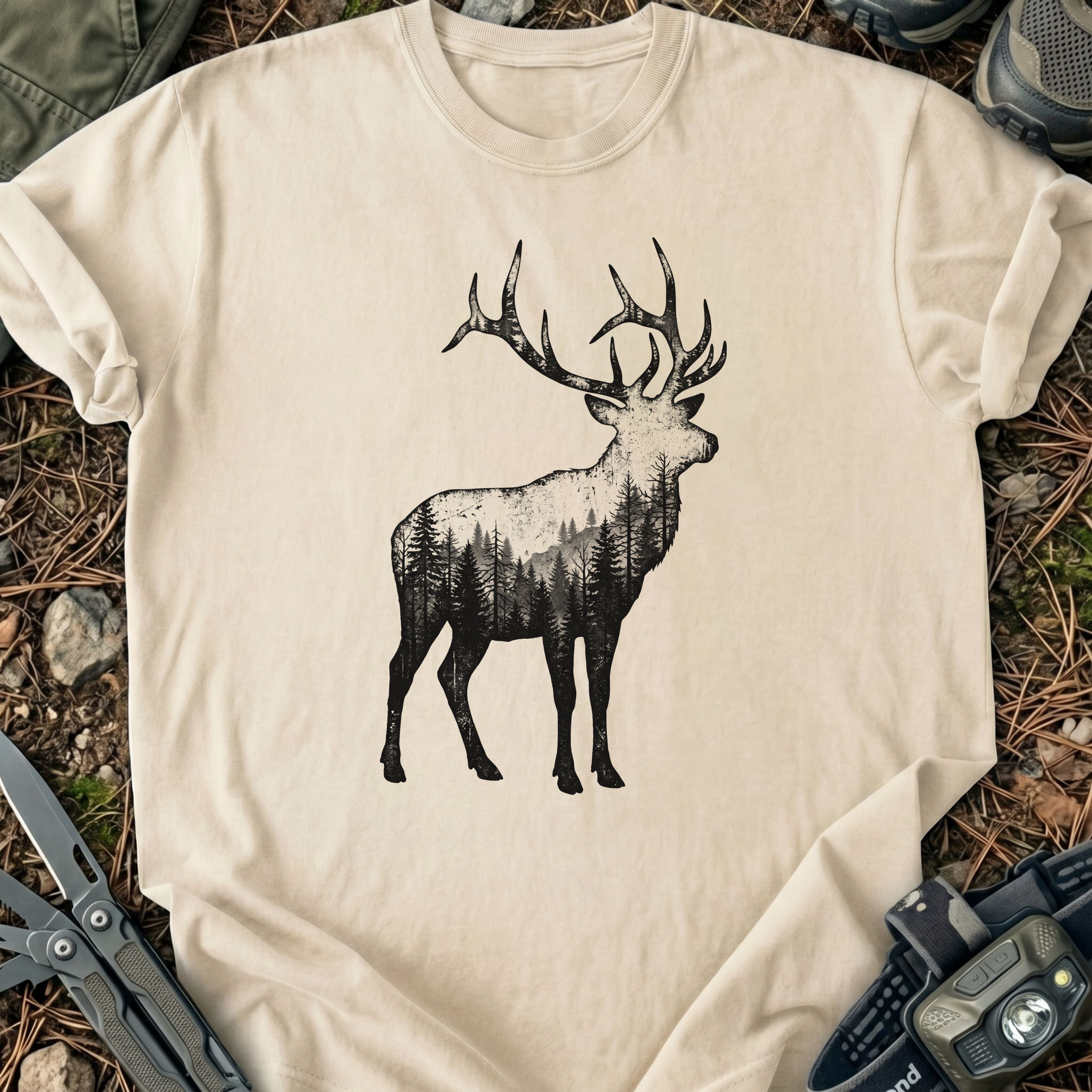 Deer & Mountains T-Shirt