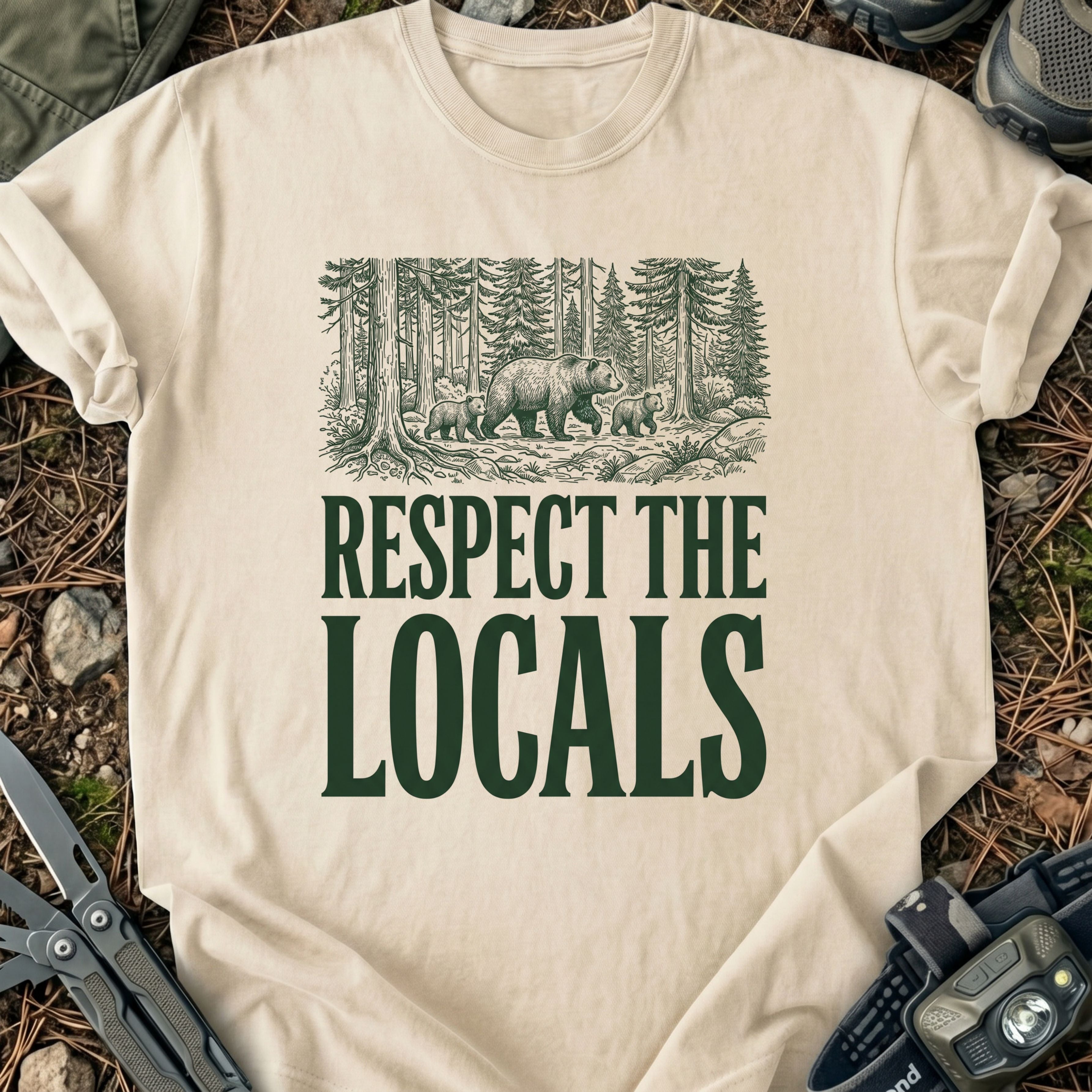 Respect The Tiny Locals T-Shirt