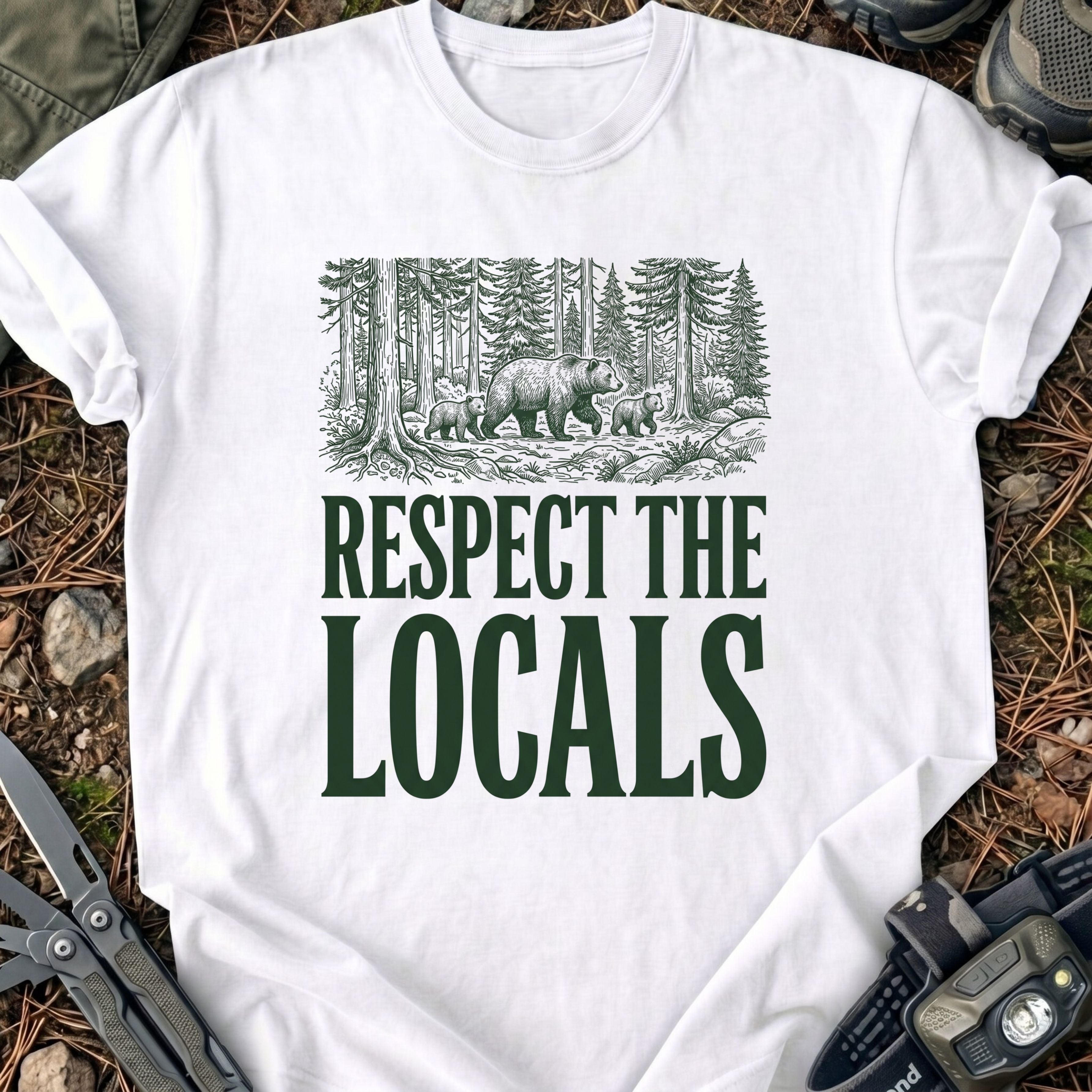Respect The Tiny Locals T-Shirt