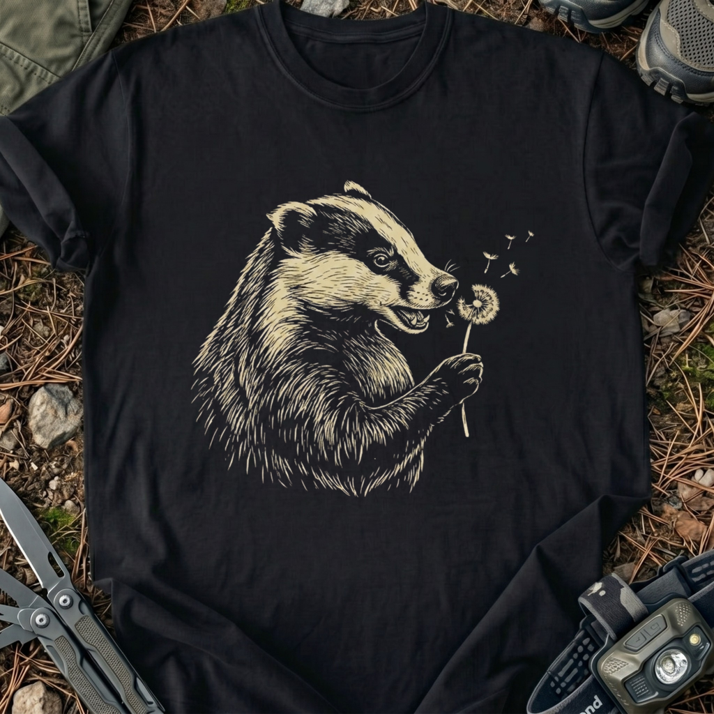 Dandelion Badger T-Shirt