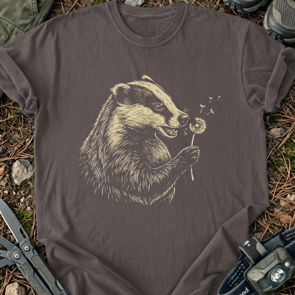 Dandelion Badger T-Shirt