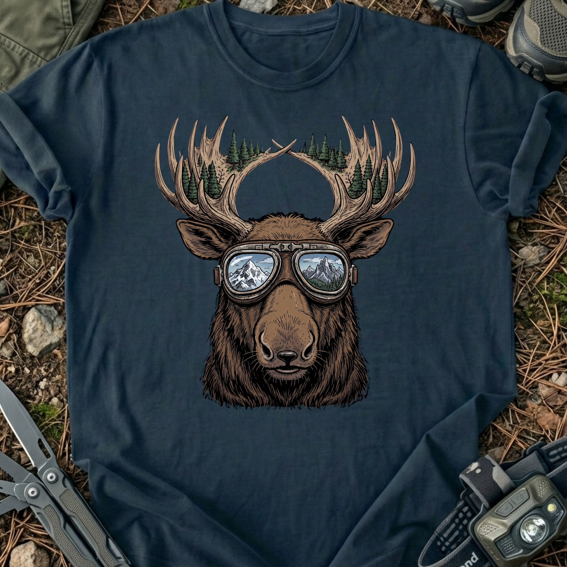 Alpine Moose T-Shirt