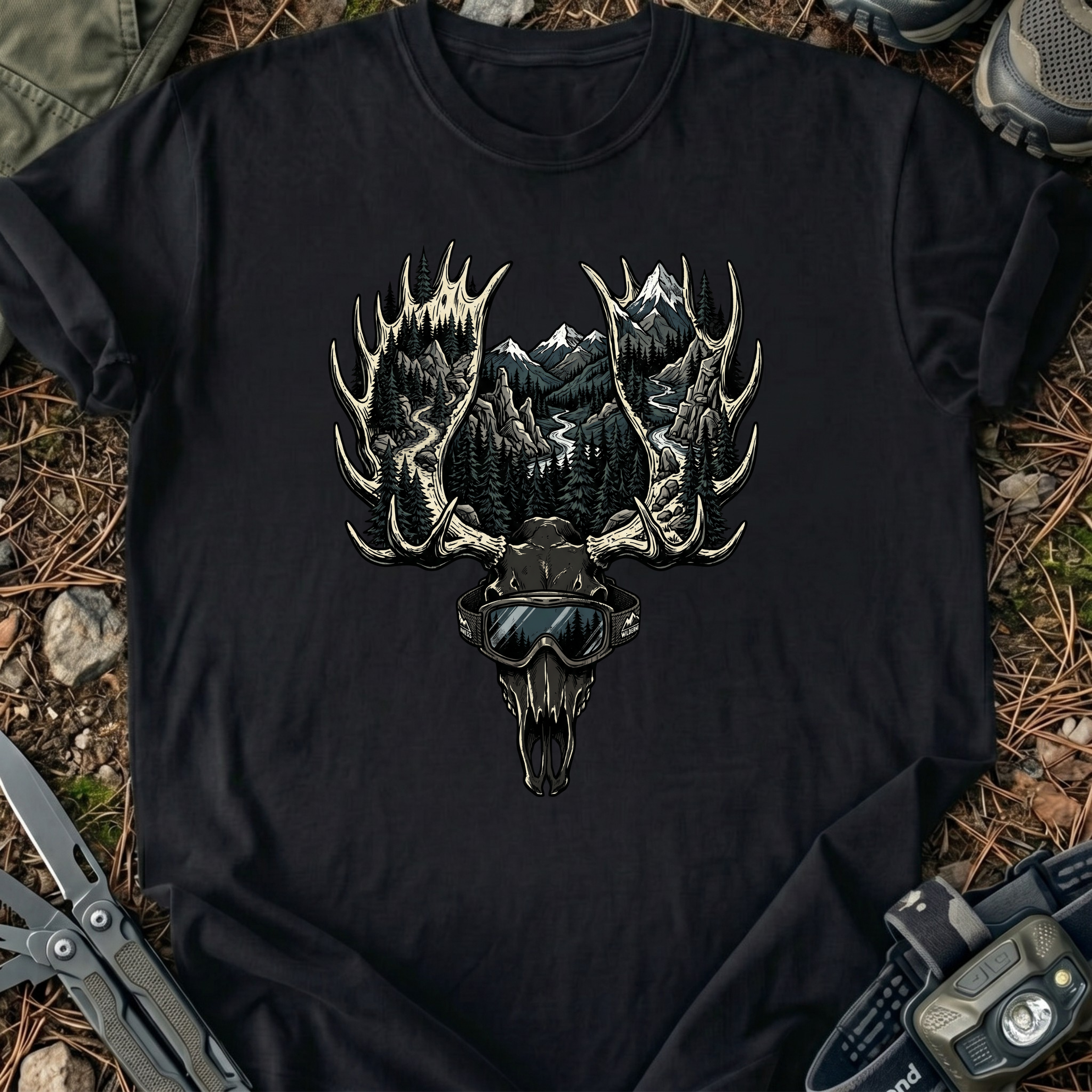 Alpine Skull T-Shirt