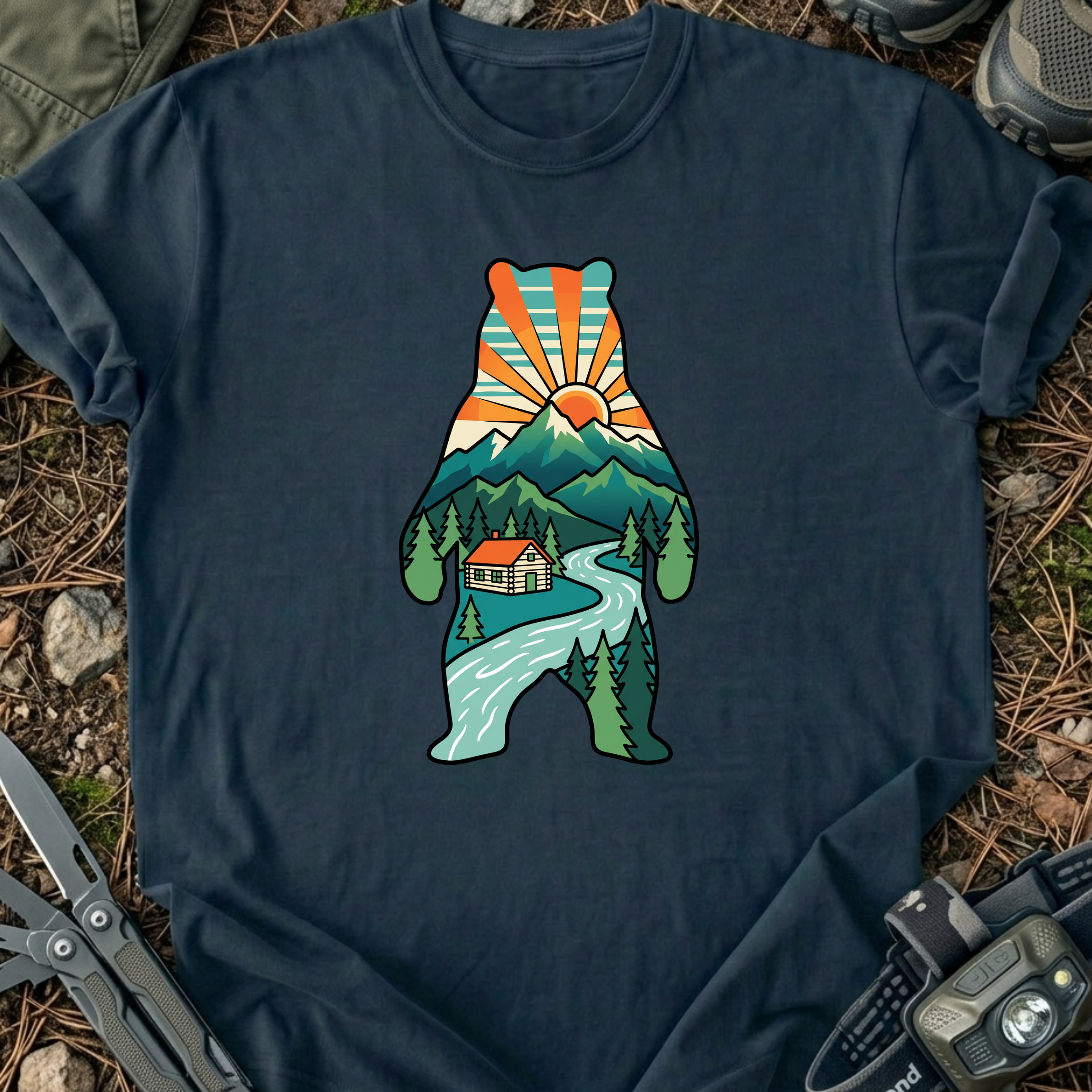 Bear Figure T-Shirt