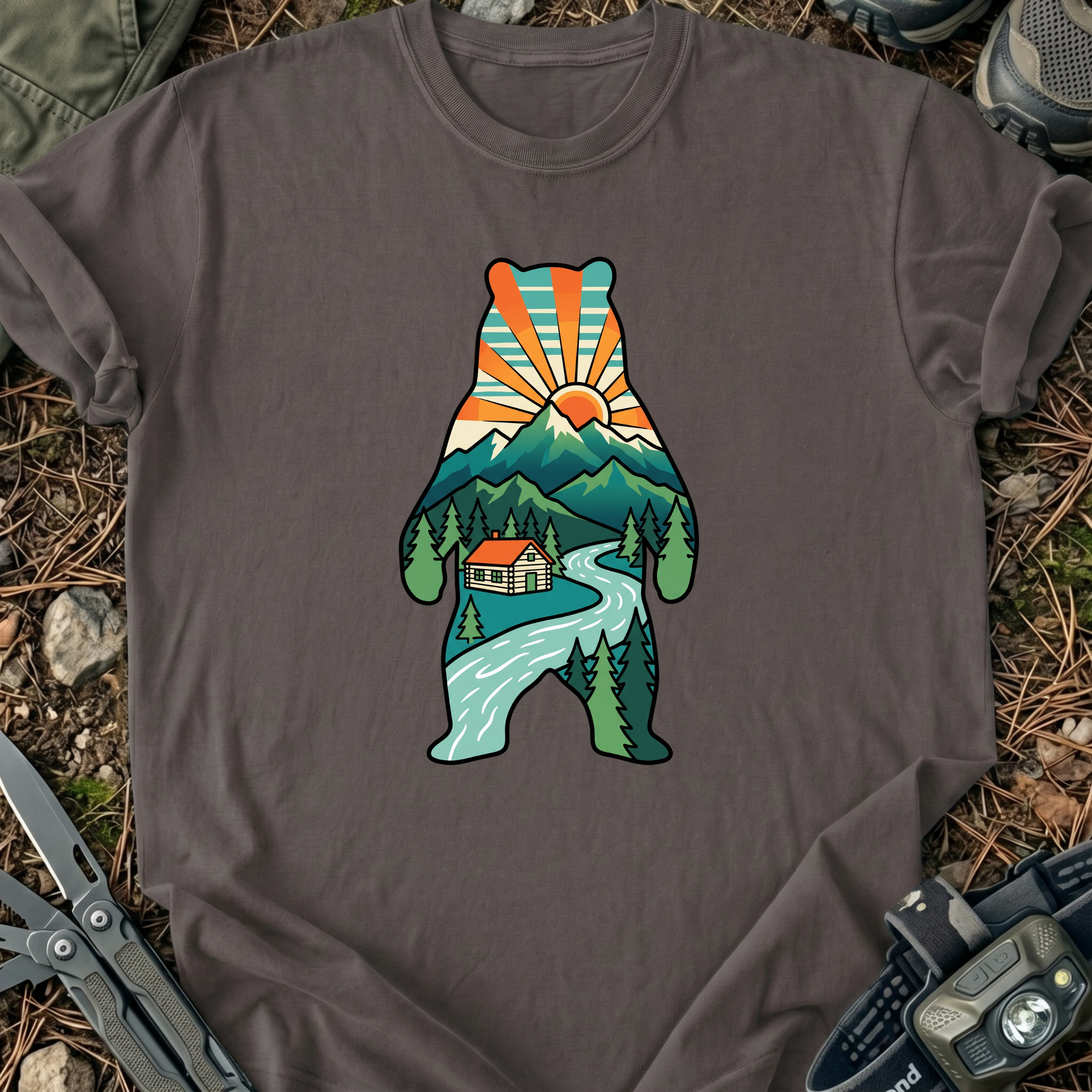 Bear Figure T-Shirt