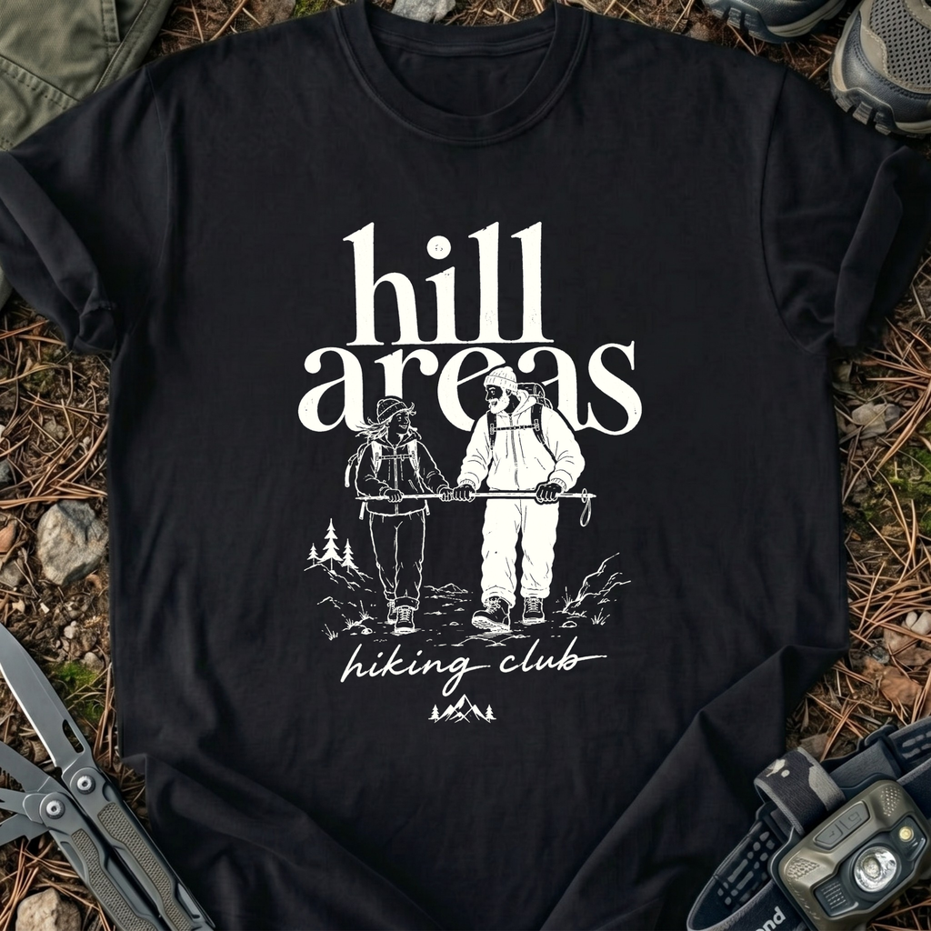 Hill Areas Hiking T-Shirt