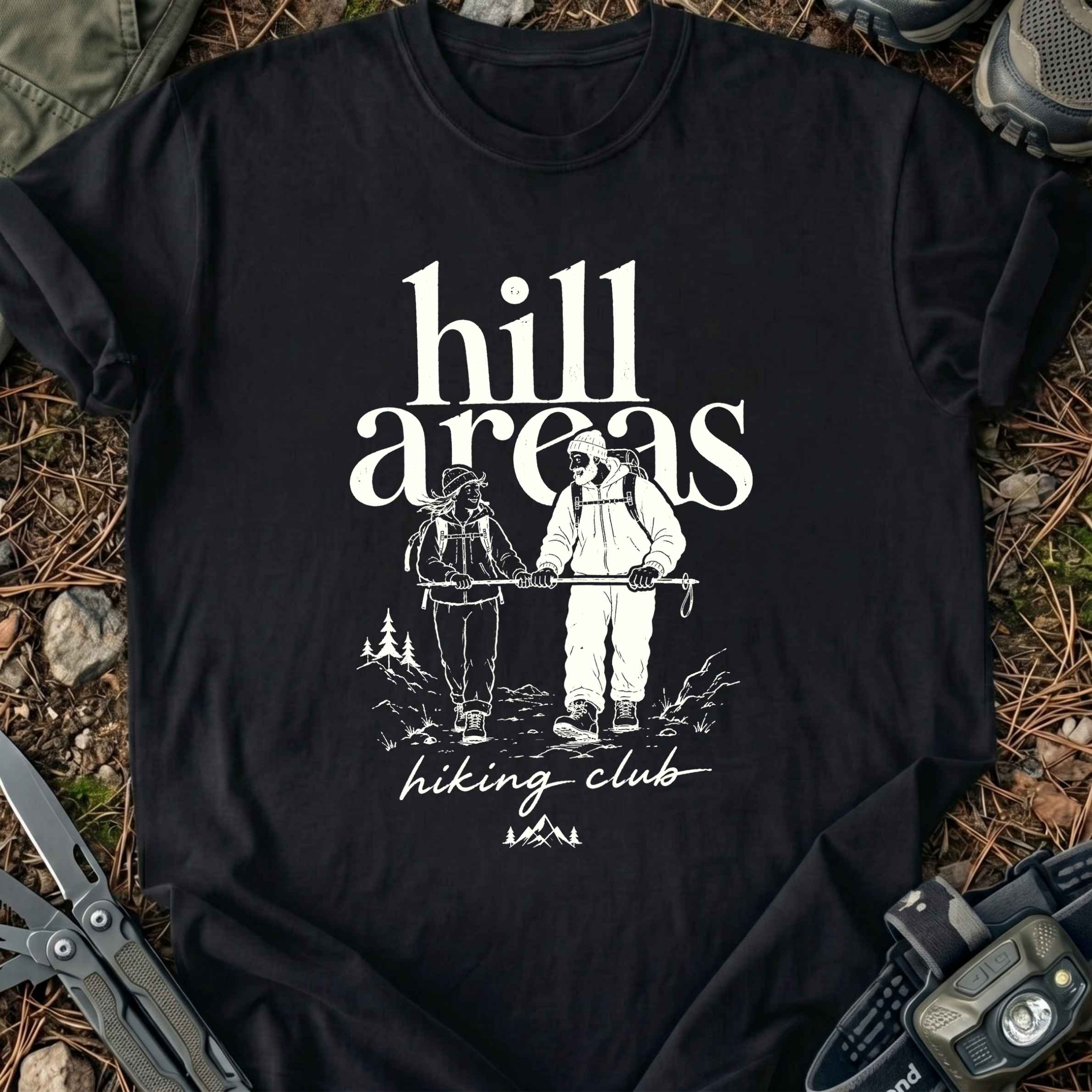Hill Areas Hiking T-Shirt