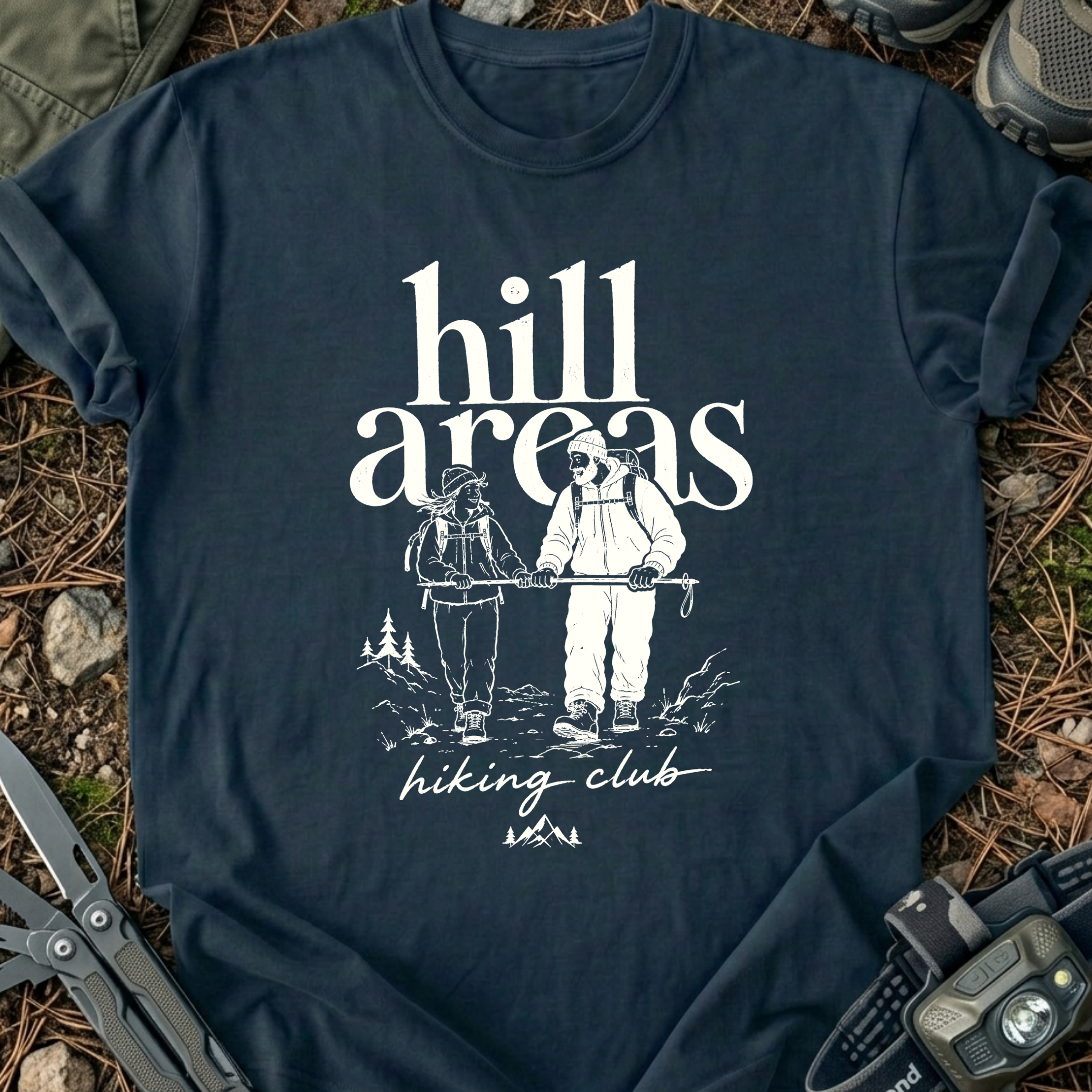 Hill Areas Hiking T-Shirt