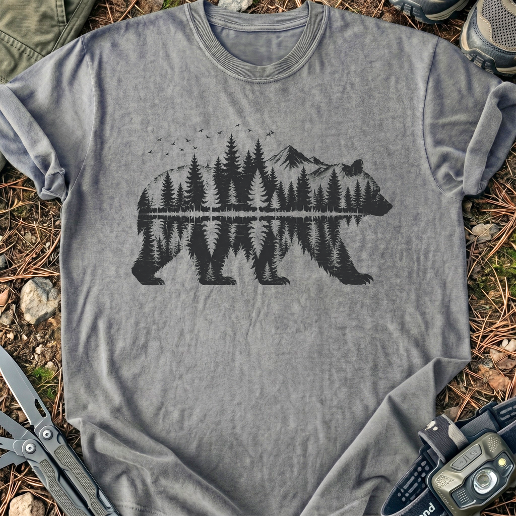 Mirroring Bear T-Shirt